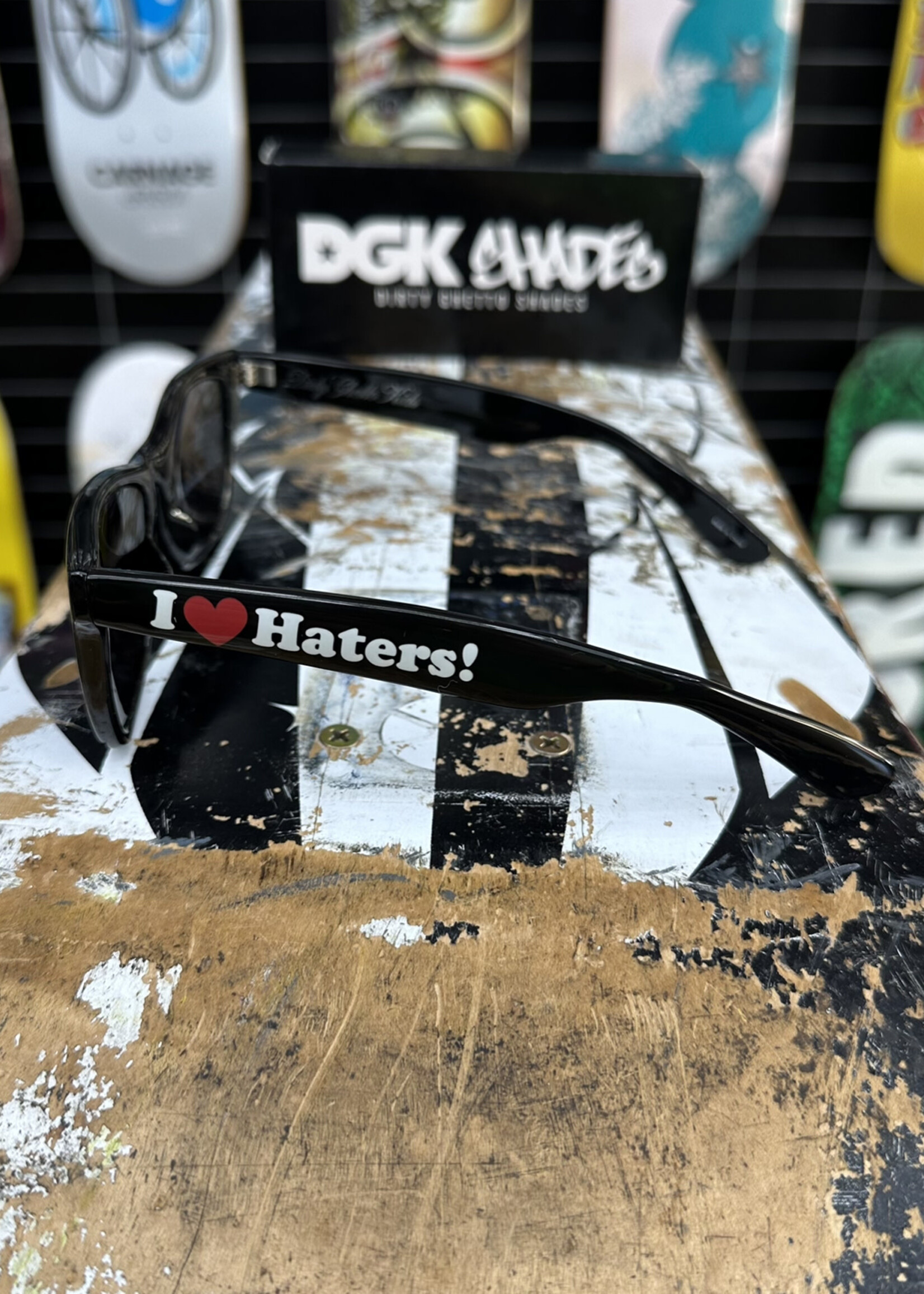 Anti Hero Skateboard DGK - I Love Haters Sunnies - Black