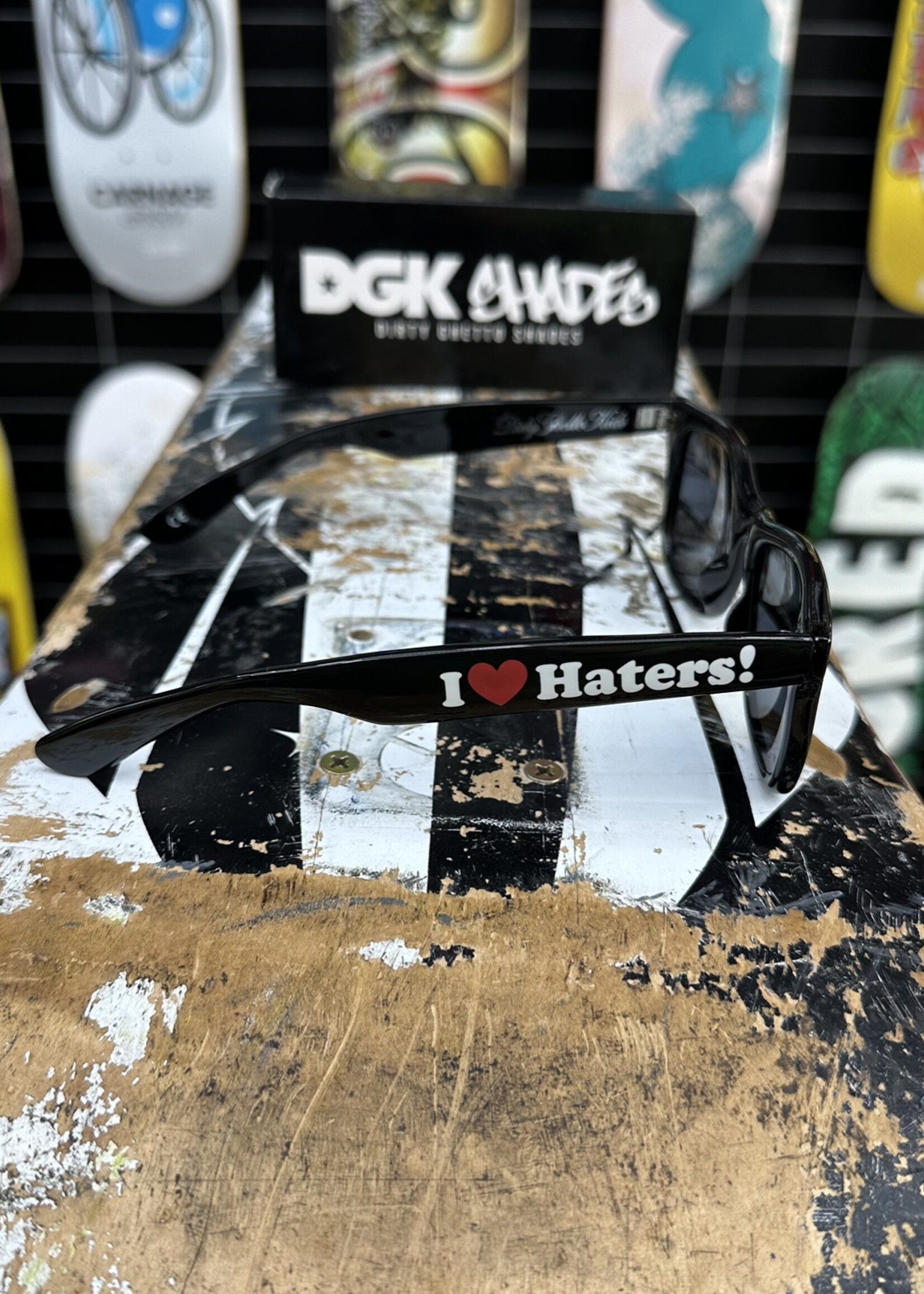 Anti Hero Skateboard DGK - I Love Haters Sunnies - Black