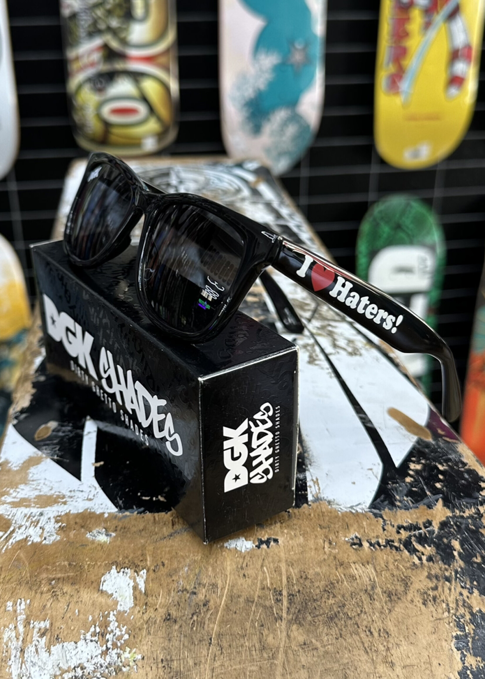 Anti Hero Skateboard DGK - I Love Haters Sunnies - Black