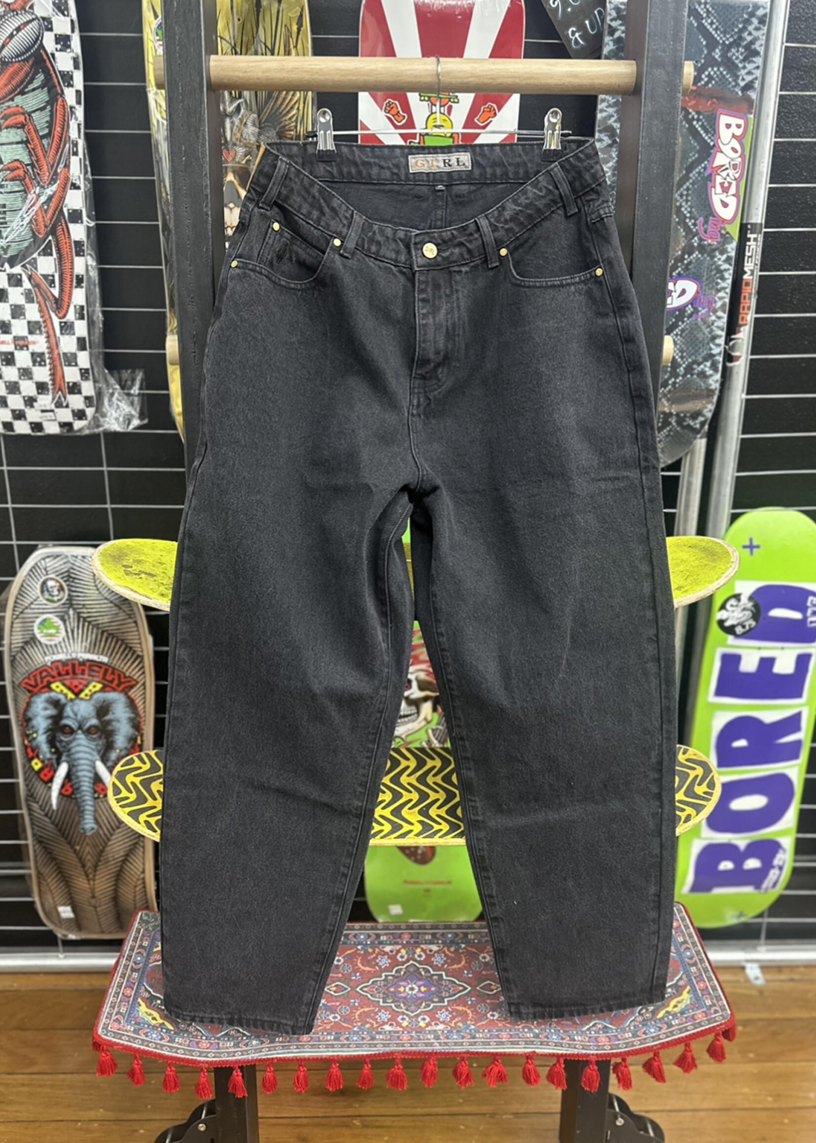 Girl Skateboards GIRL - Girl Jeans Washed Black