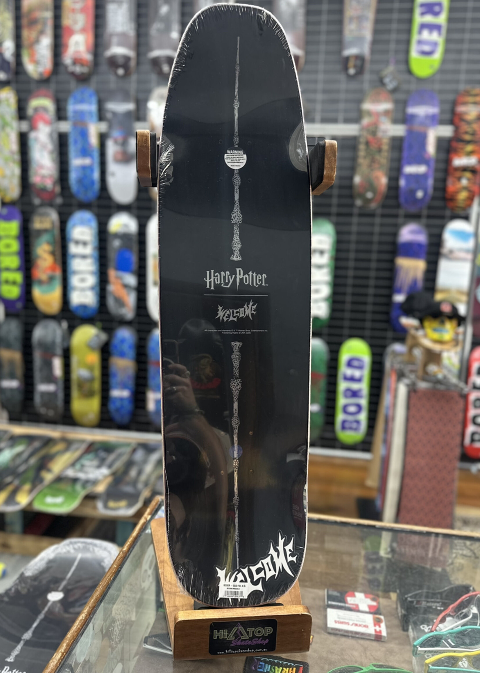 Welcome WELCOME SKATEBOARDS - Harry Potter Seeker on Nimbus 5000 - 8.75"