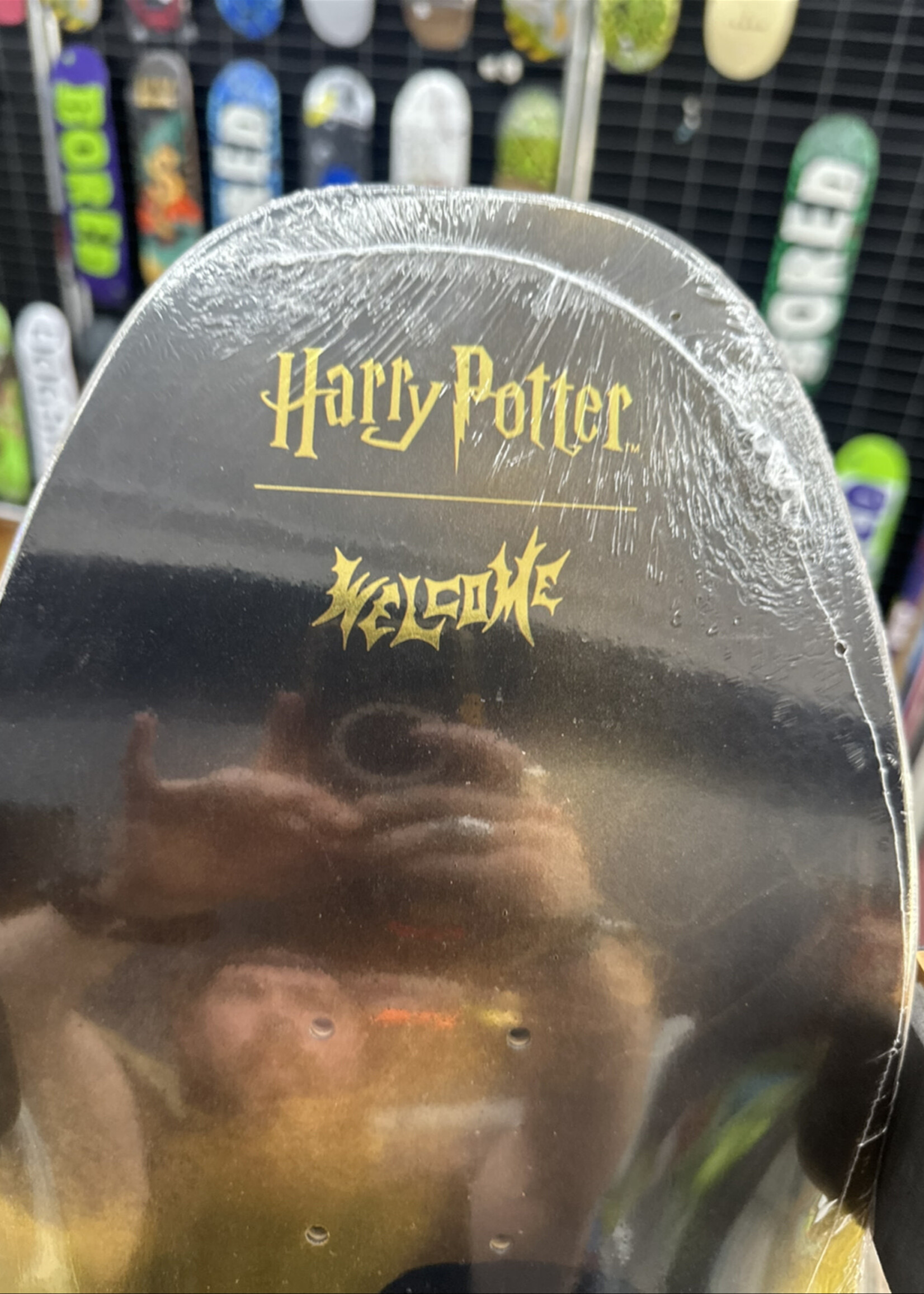 Welcome WELCOME - Harry Potter Seeker on Nimbus 5000 - 8.75"
