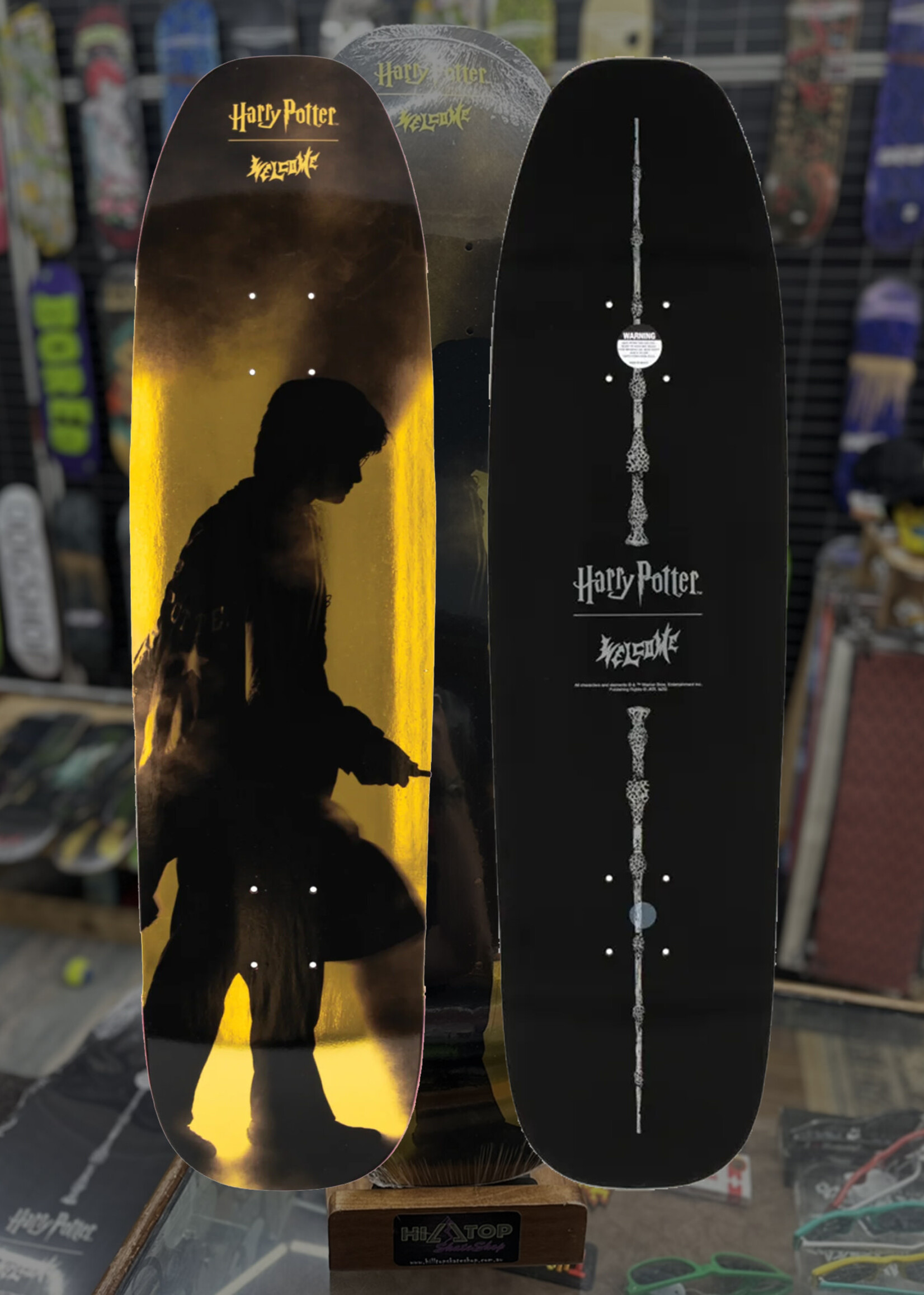 Welcome WELCOME - Harry Potter Seeker on Nimbus 5000 - 8.75"