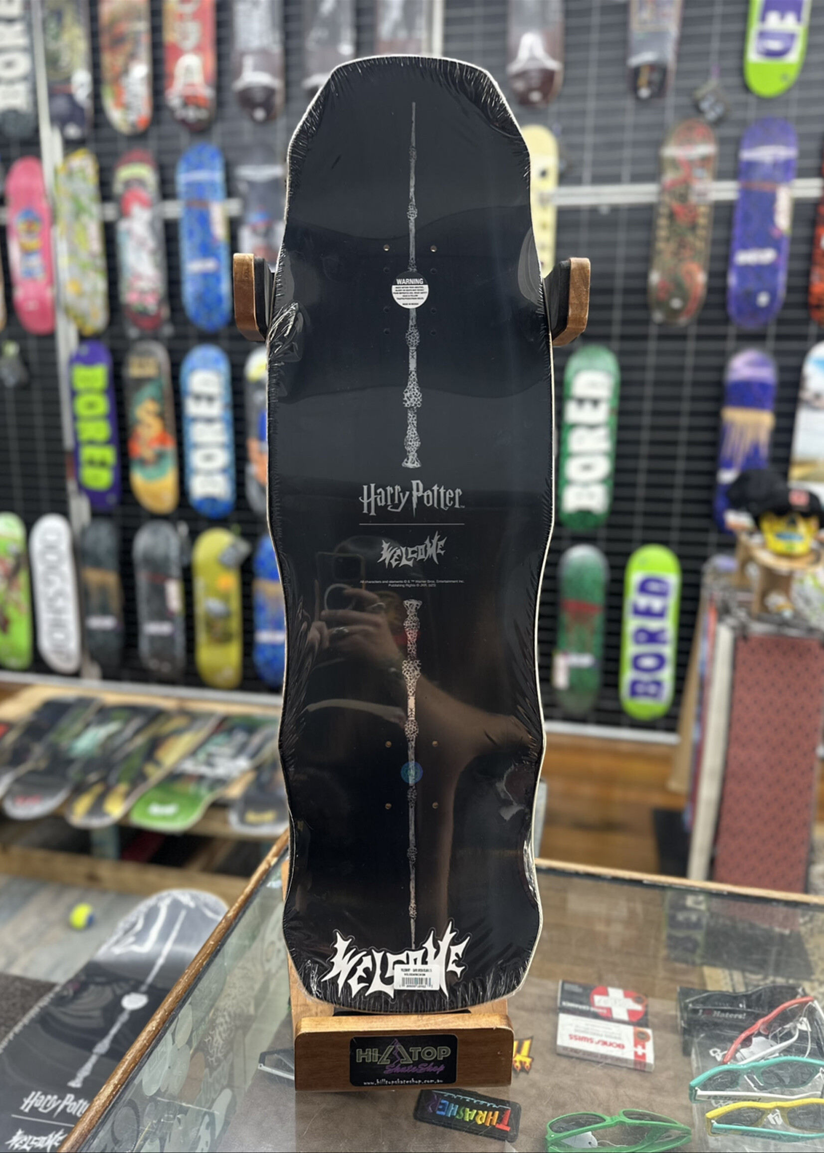 Welcome WELCOME SKATEBOARDS - Harry Potter Voldemort on Dark Lord - 9.75"