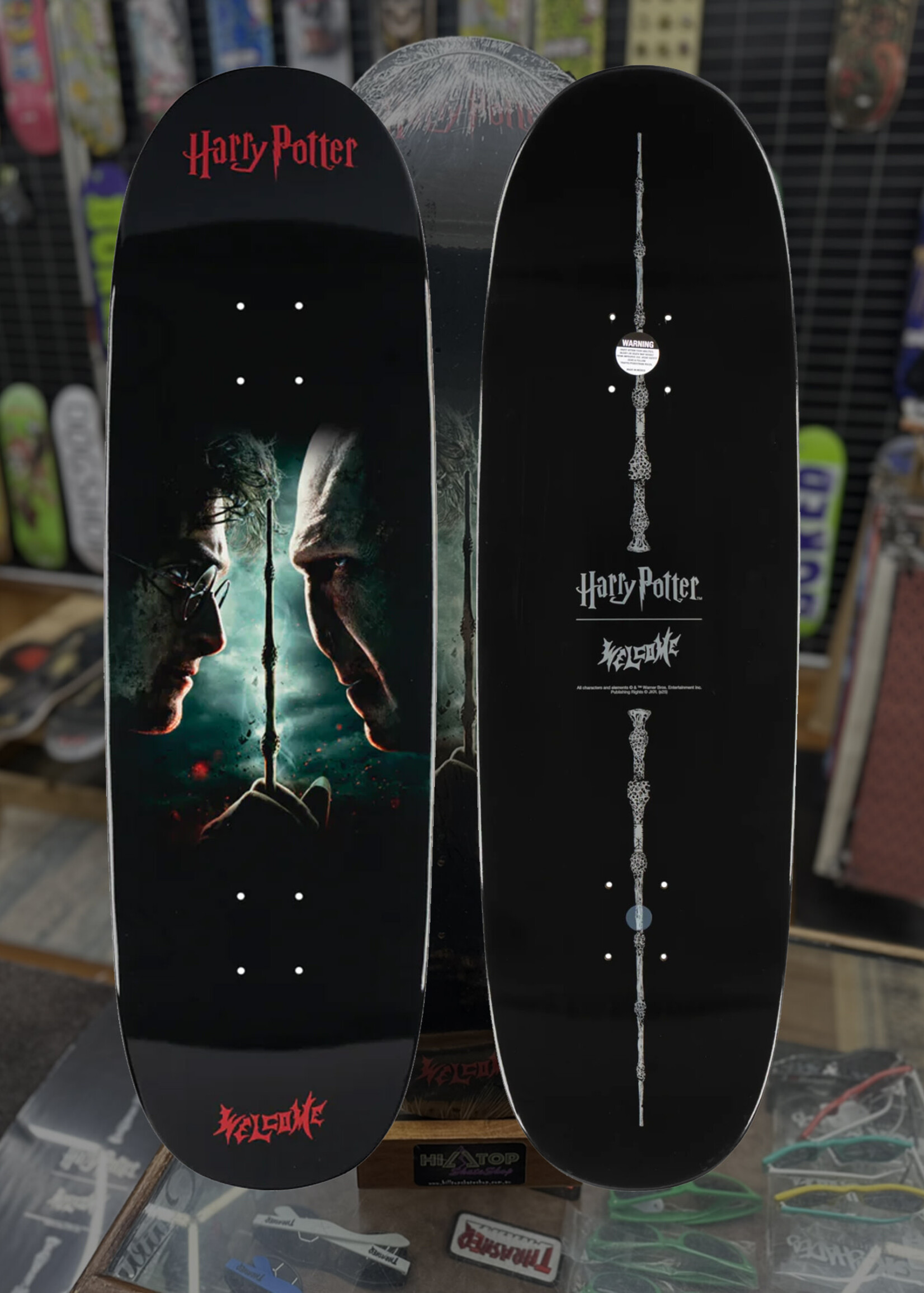 Welcome WELCOME SKATEBOARDS - Harry Potter Finale on Boline 2 - 9.5"