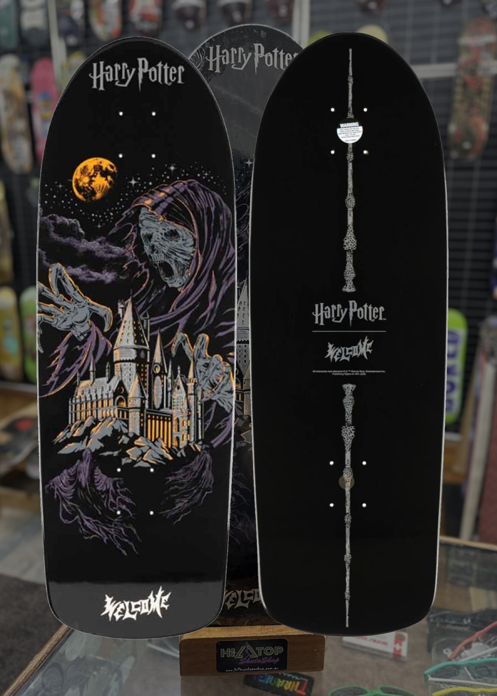 Welcome WELCOME - Harry Potter Dementor on Boar Shape - 10.125"