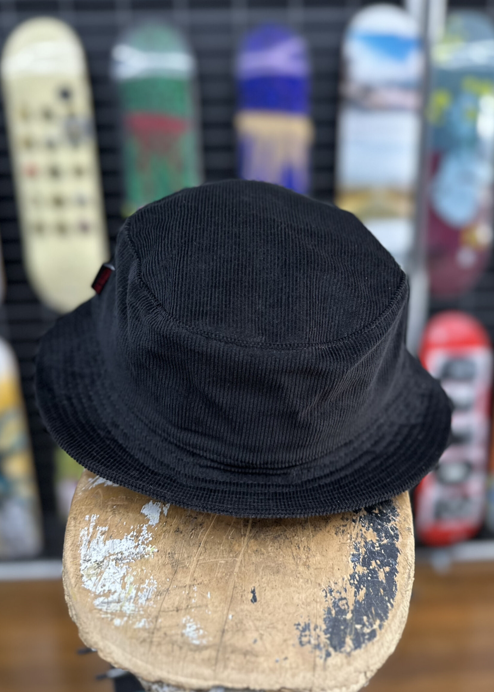 Spitfire Wheels SPITFIRE - Flames Script Black Bucket Hat