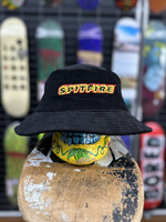 Spitfire Wheels SPITFIRE - Flames Script Black Bucket Hat