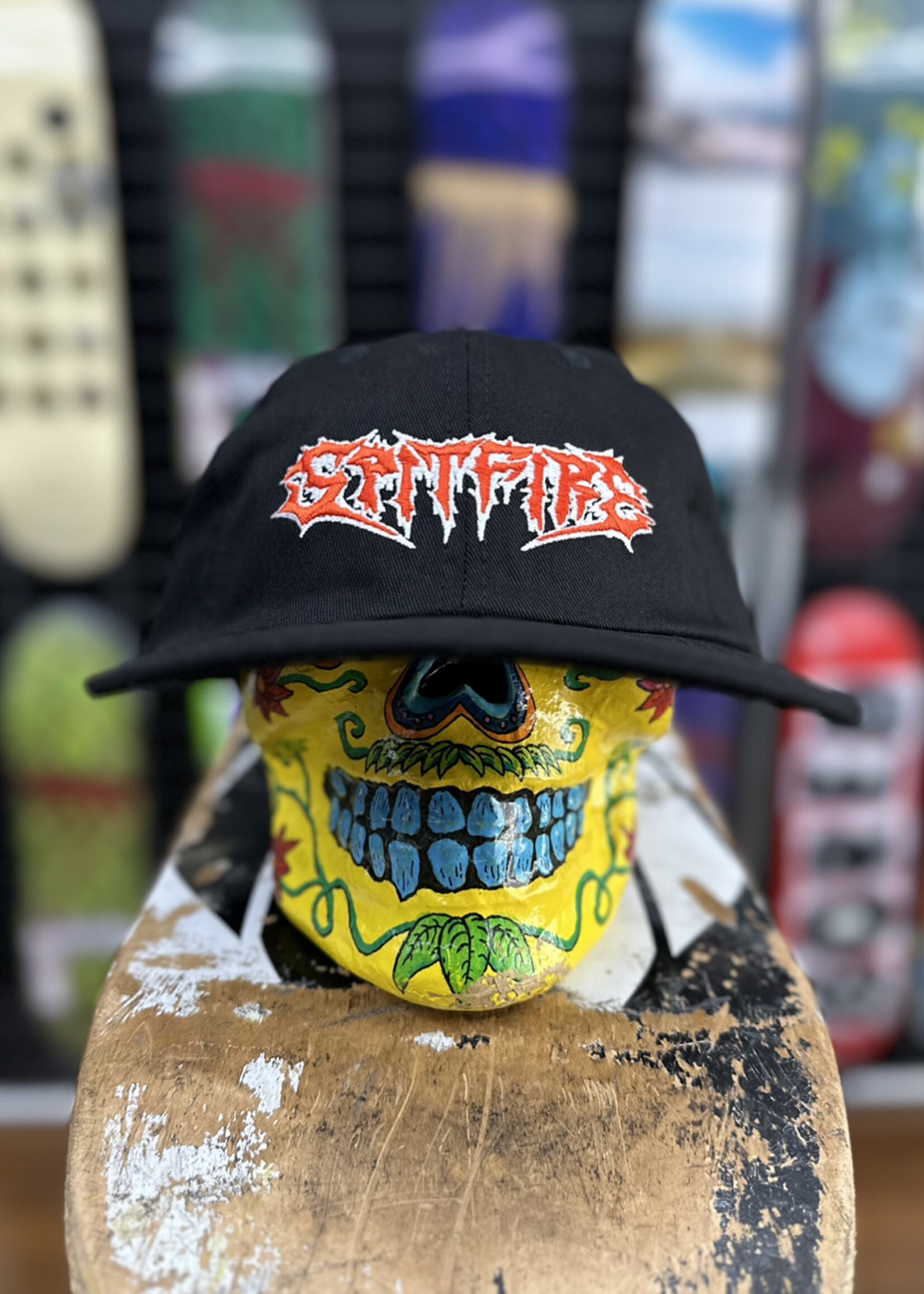 Spitfire Wheels SPITFIRE - Demon Gate Black Strapback Cap
