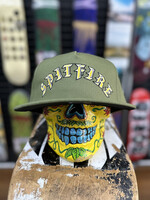 Spitfire Wheels SPITFIRE - Old E Arch Olive/Gold Snapback Cap