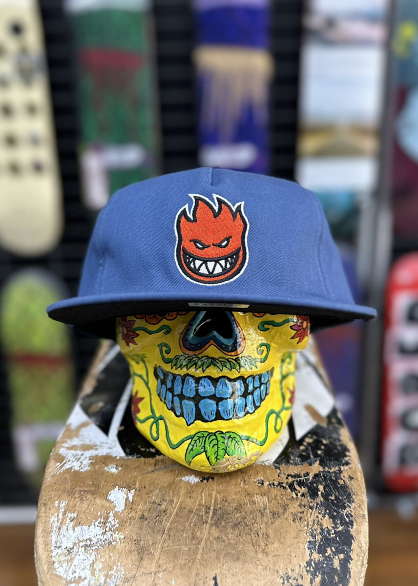 Spitfire Wheels SPITFIRE - Bighead Navy/Red Snapback Cap