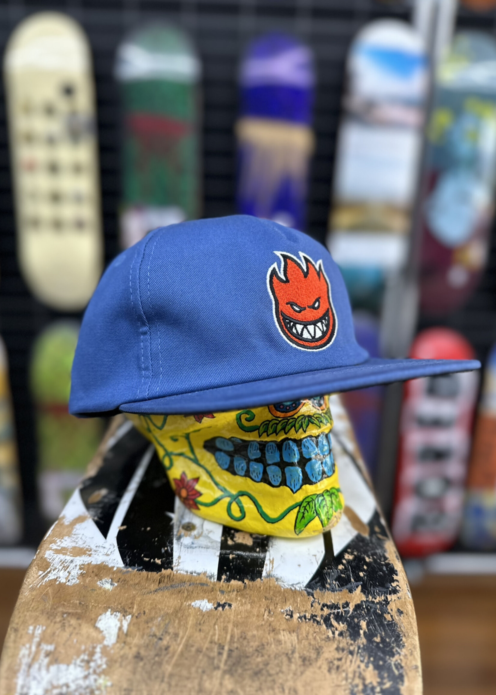 Spitfire Wheels SPITFIRE - Bighead Navy/Red Snapback Cap