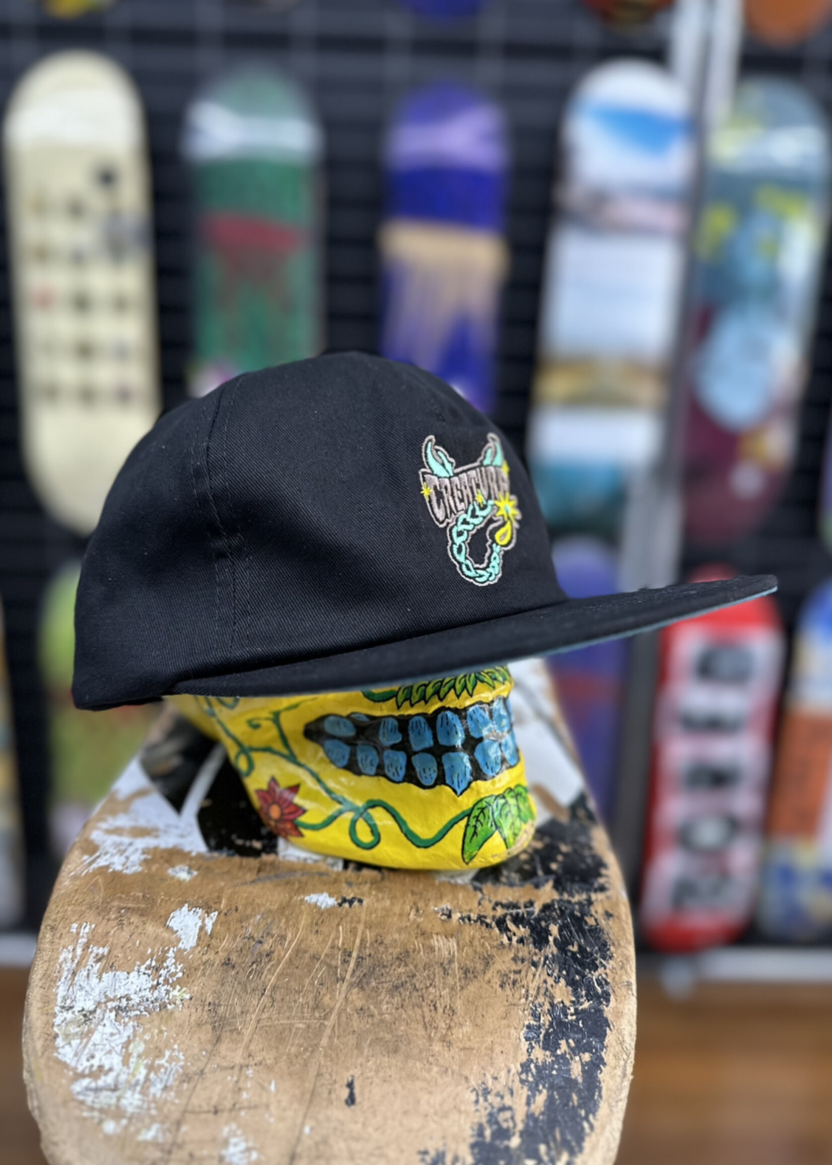 Creature CREATURE - Deadly Sands Black Strapback Cap