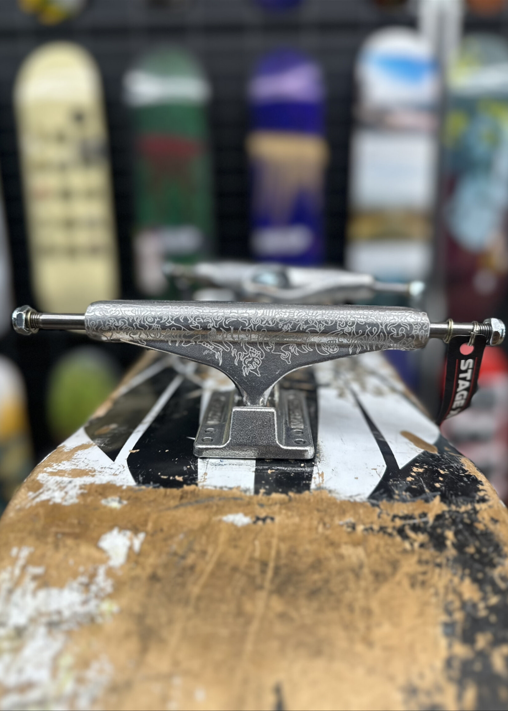 Independent Trucks INDEPENDENT - Stage 11 TFunk Silver Laser Etched Trucks Pair