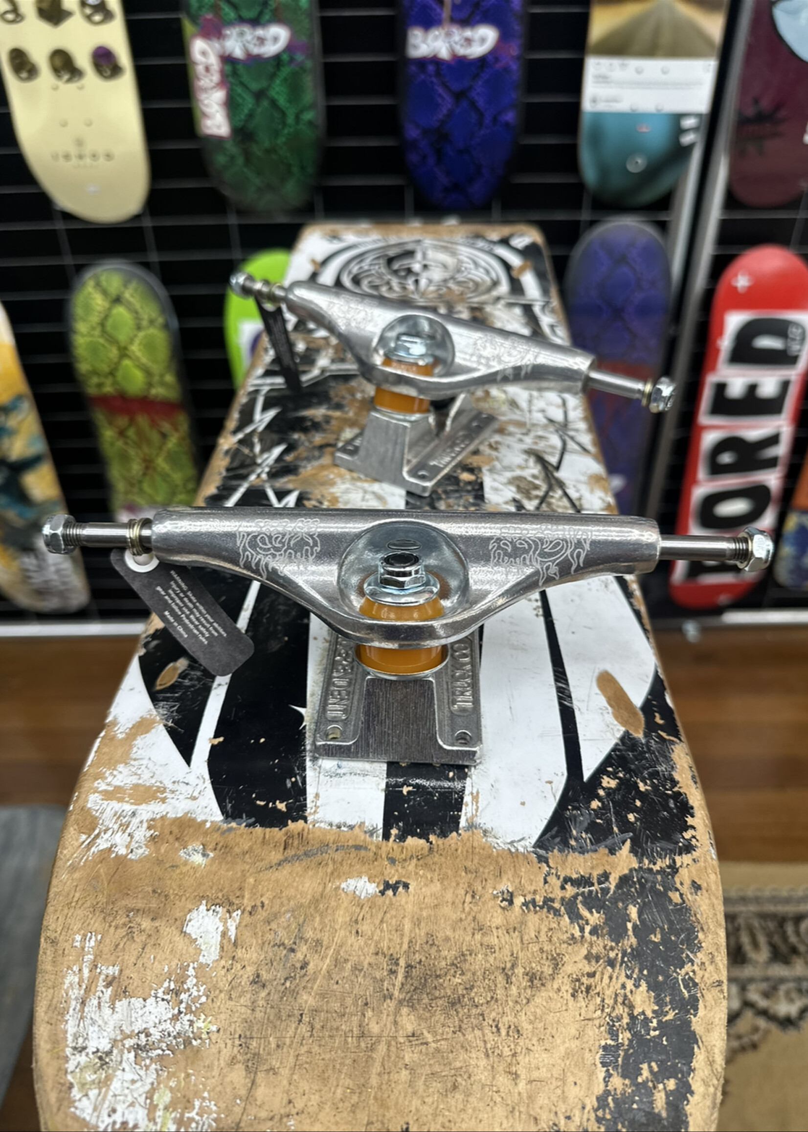 Independent Trucks INDEPENDENT - Stage 11 TFunk Silver Laser Etched Trucks Pair