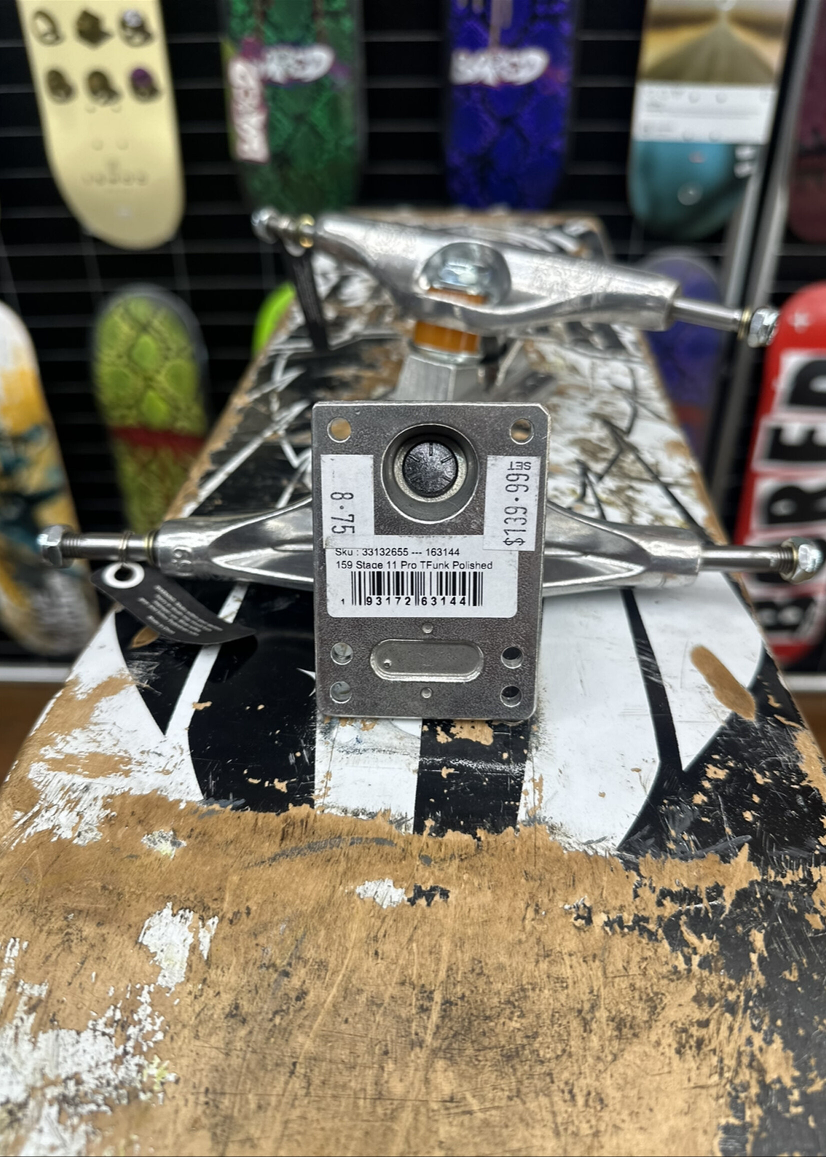 Independent Trucks INDEPENDENT - Stage 11 TFunk Silver Laser Etched Trucks Pair