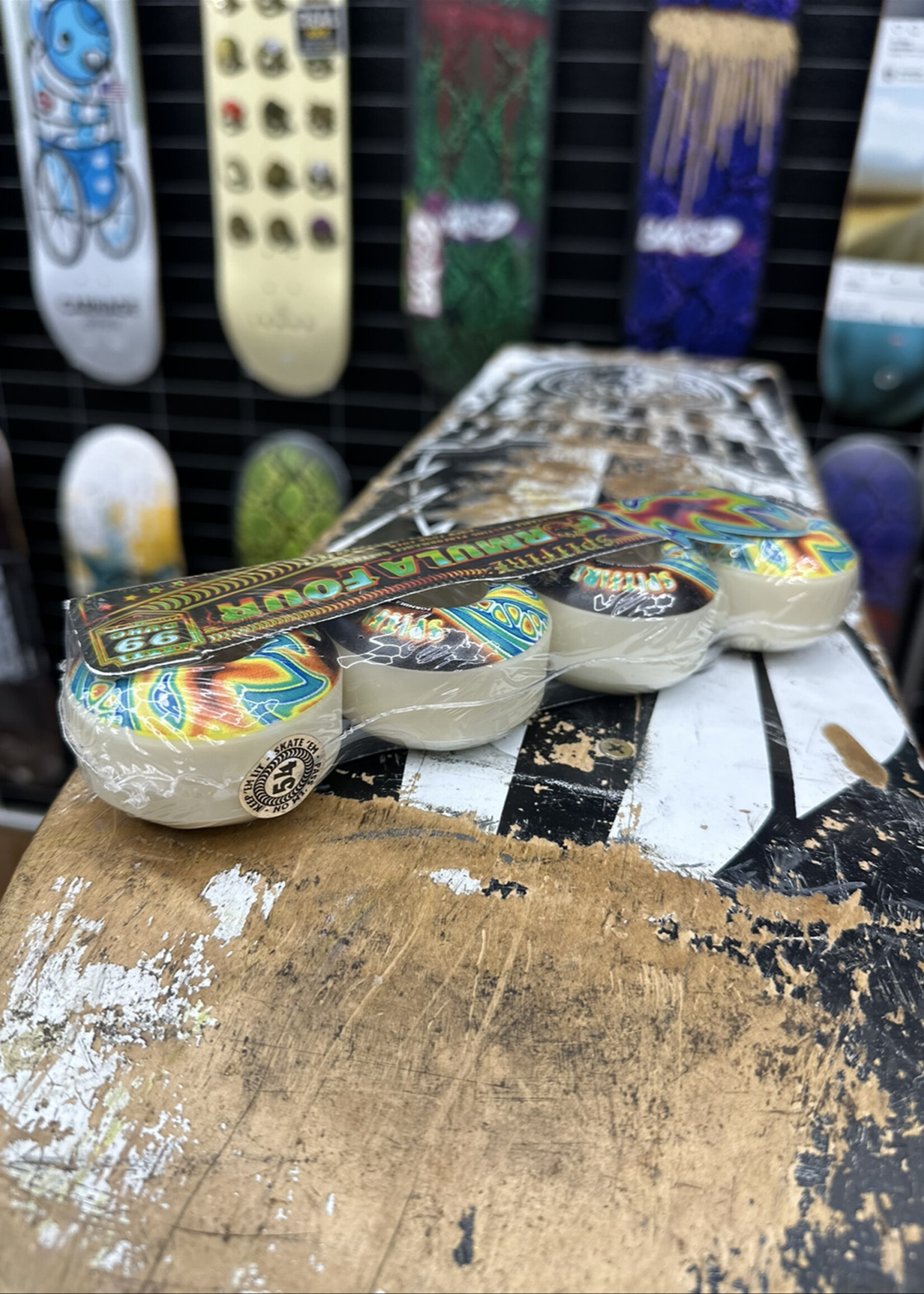 Spitfire Wheels SPITFIRE WHEELS - Formula Four Radioactive Bighead White - 54mm 99a