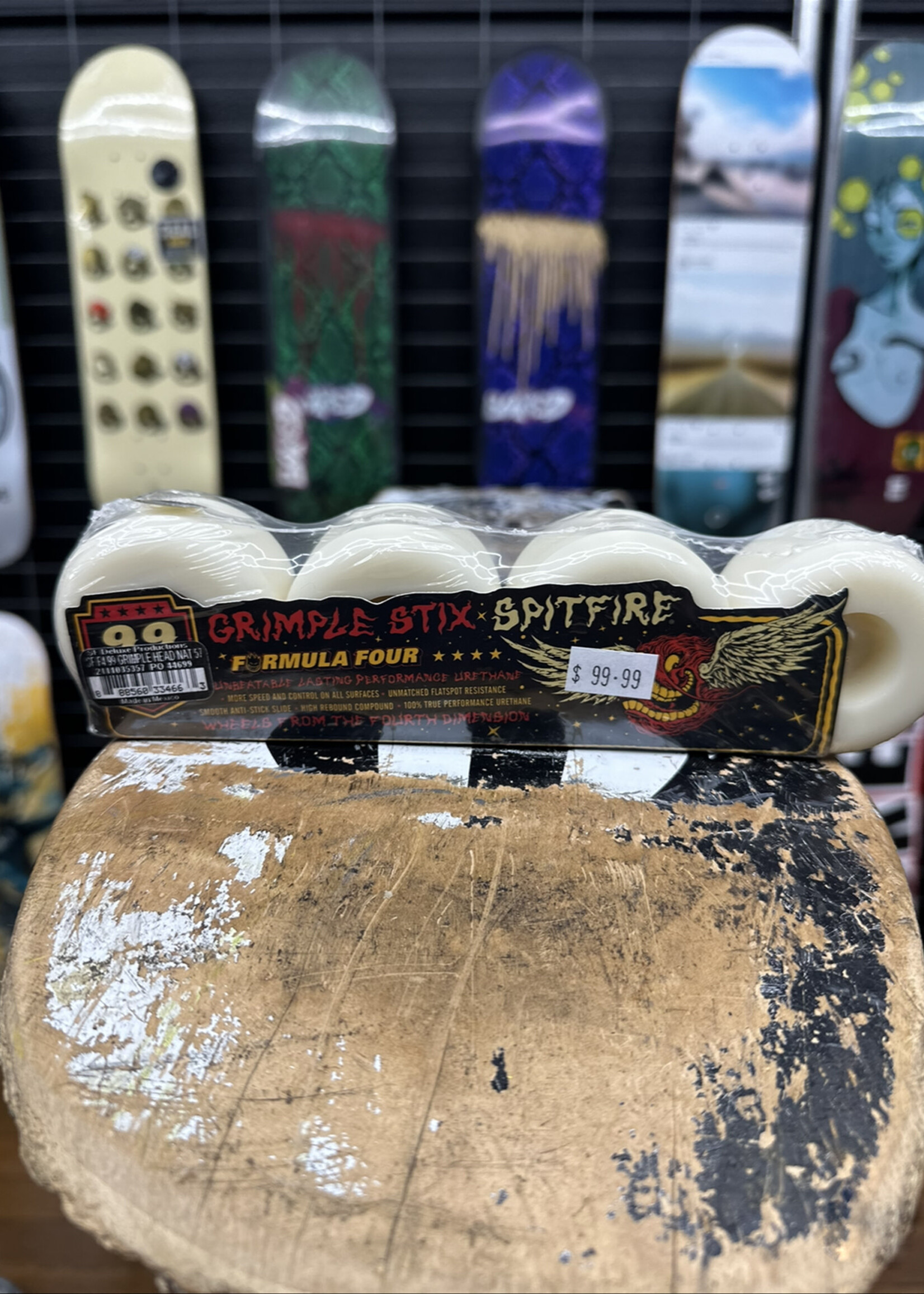 Spitfire Wheels SPITFIRE WHEELS - Grimple Stix Lock-in Full - 57mm 99a
