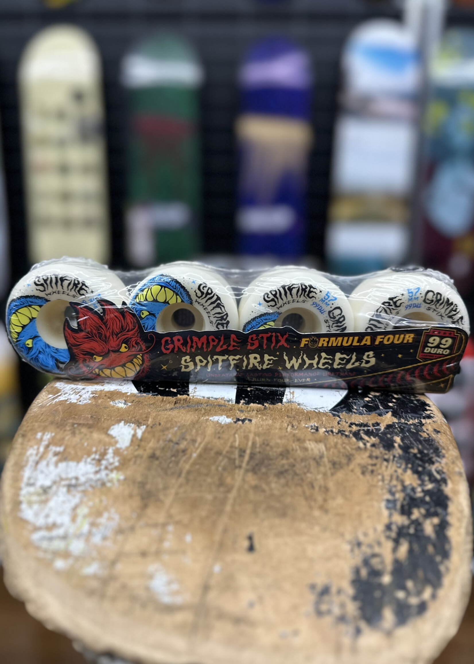Spitfire Wheels SPITFIRE WHEELS - Grimple Stix Lock-in Full - 57mm 99a