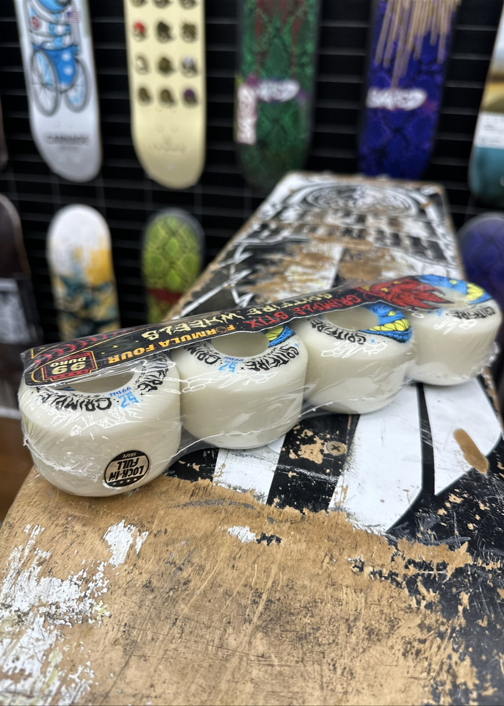 Spitfire Wheels SPITFIRE WHEELS - Grimple Stix Lock-in Full - 57mm 99a