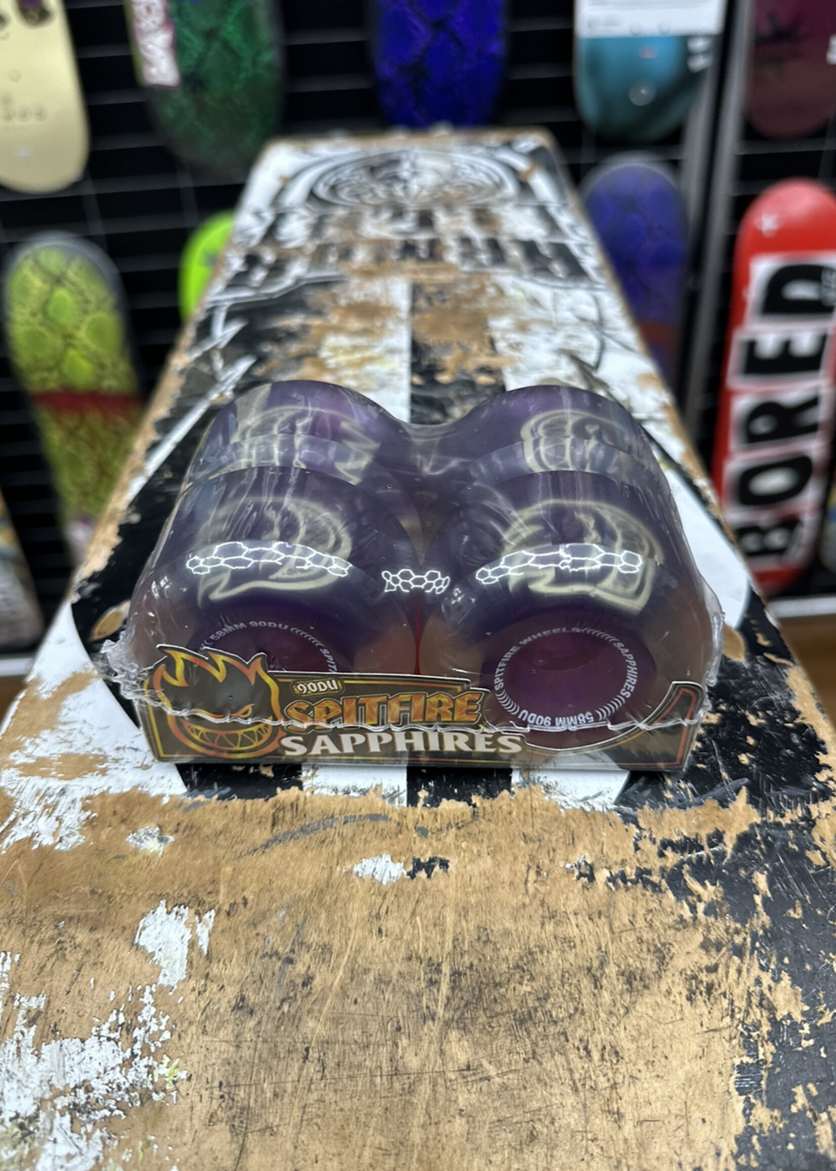 Spitfire Wheels SPITFIRE WHEELS - Sapphire Purple - 90a/101a 58mm