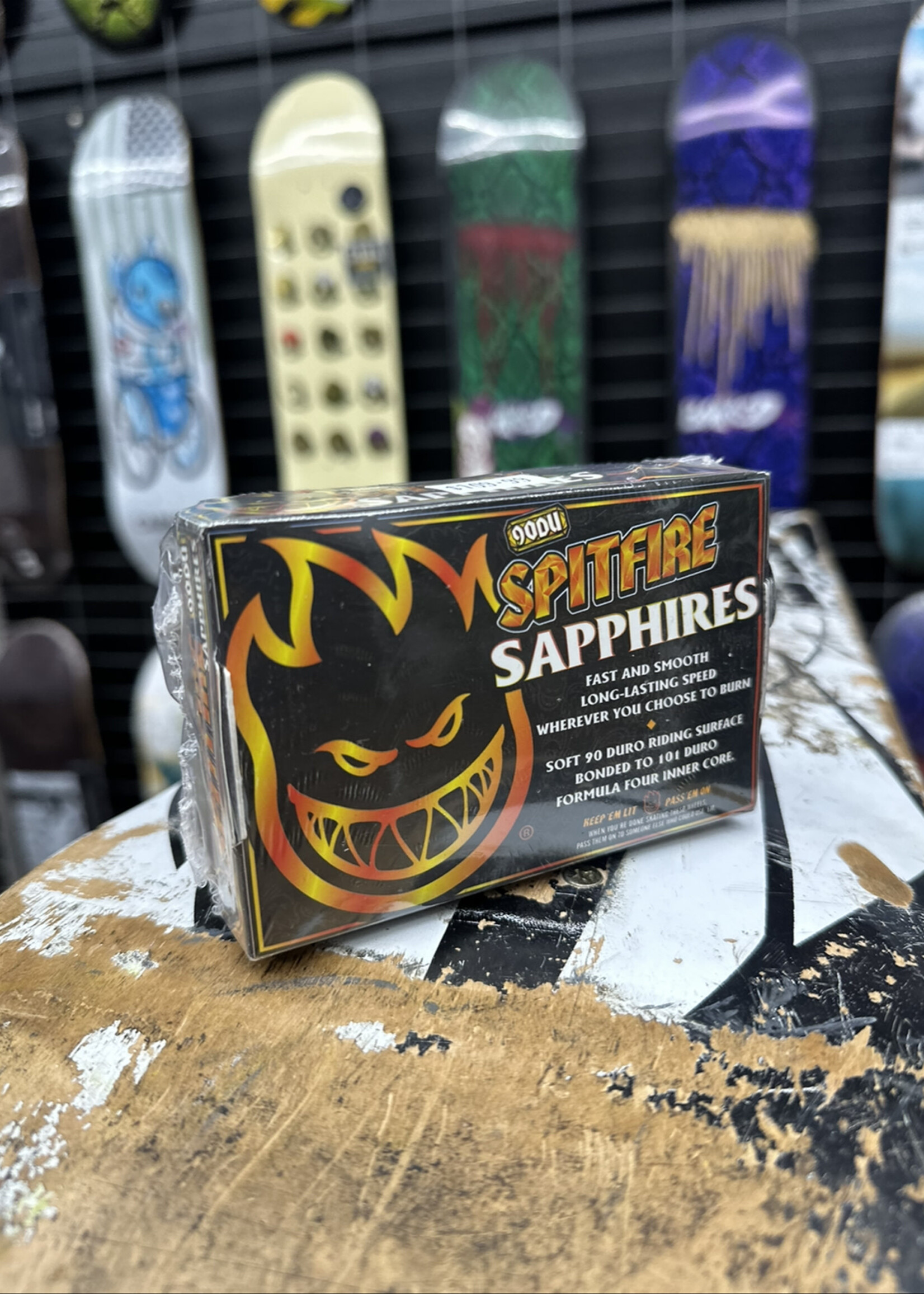 Spitfire Wheels SPITFIRE WHEELS - Sapphire Purple - 90a/101a 58mm