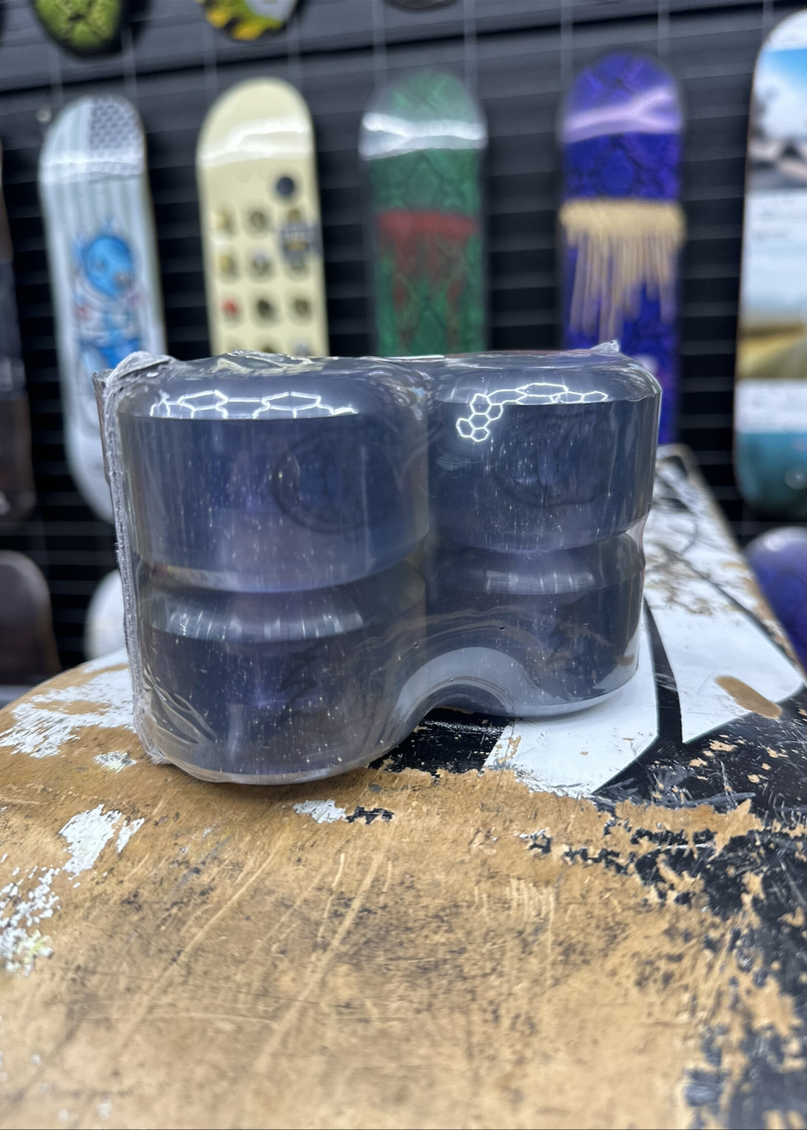 Spitfire Wheels SPITFIRE WHEELS - Sapphire Blue/Glitter Grimple Stix - 90a/101a 58mm