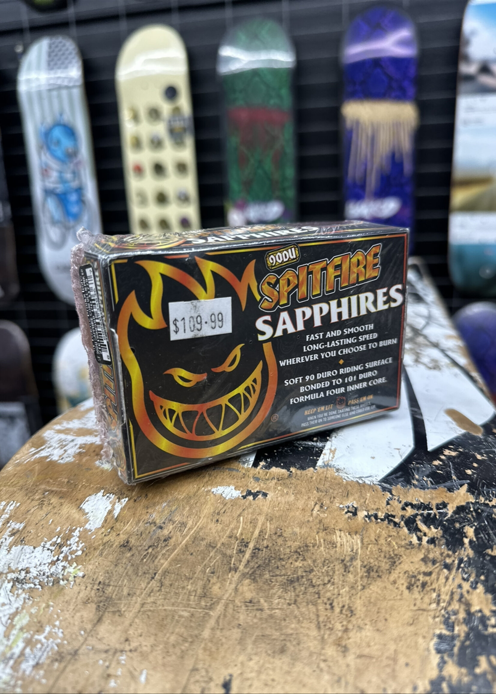 Spitfire Wheels SPITFIRE WHEELS - Sapphire Pink Conical Full - 90a/101a 60mm