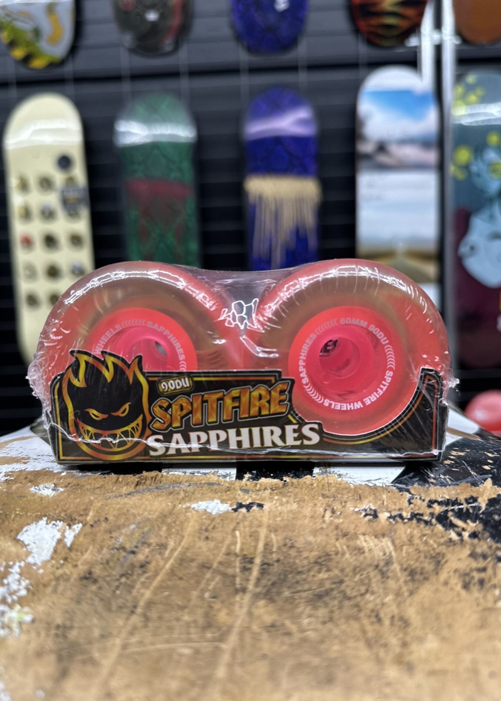 Spitfire Wheels SPITFIRE WHEELS - Sapphire Pink Conical Full - 90a/101a 60mm