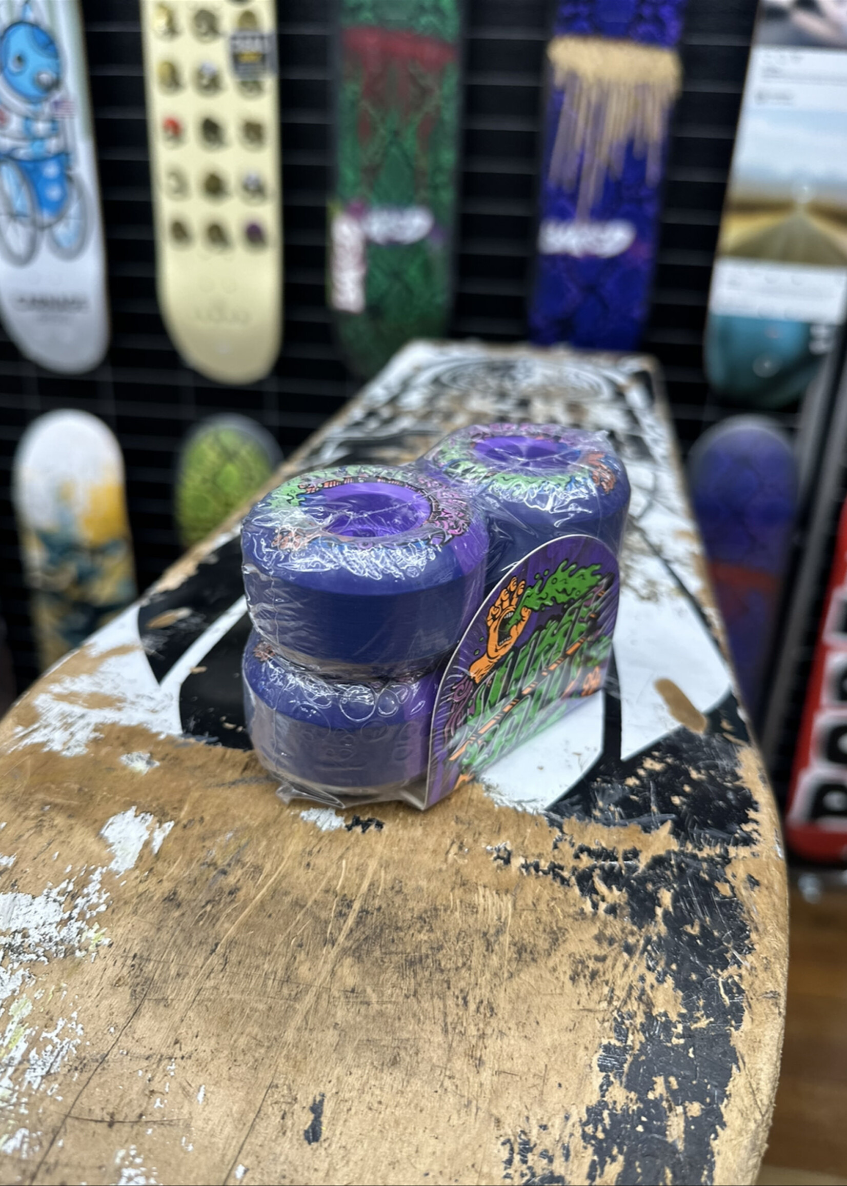 Slime Balls SLIME BALLS - Greetings Purple/Black Wheels - 53mm 99a