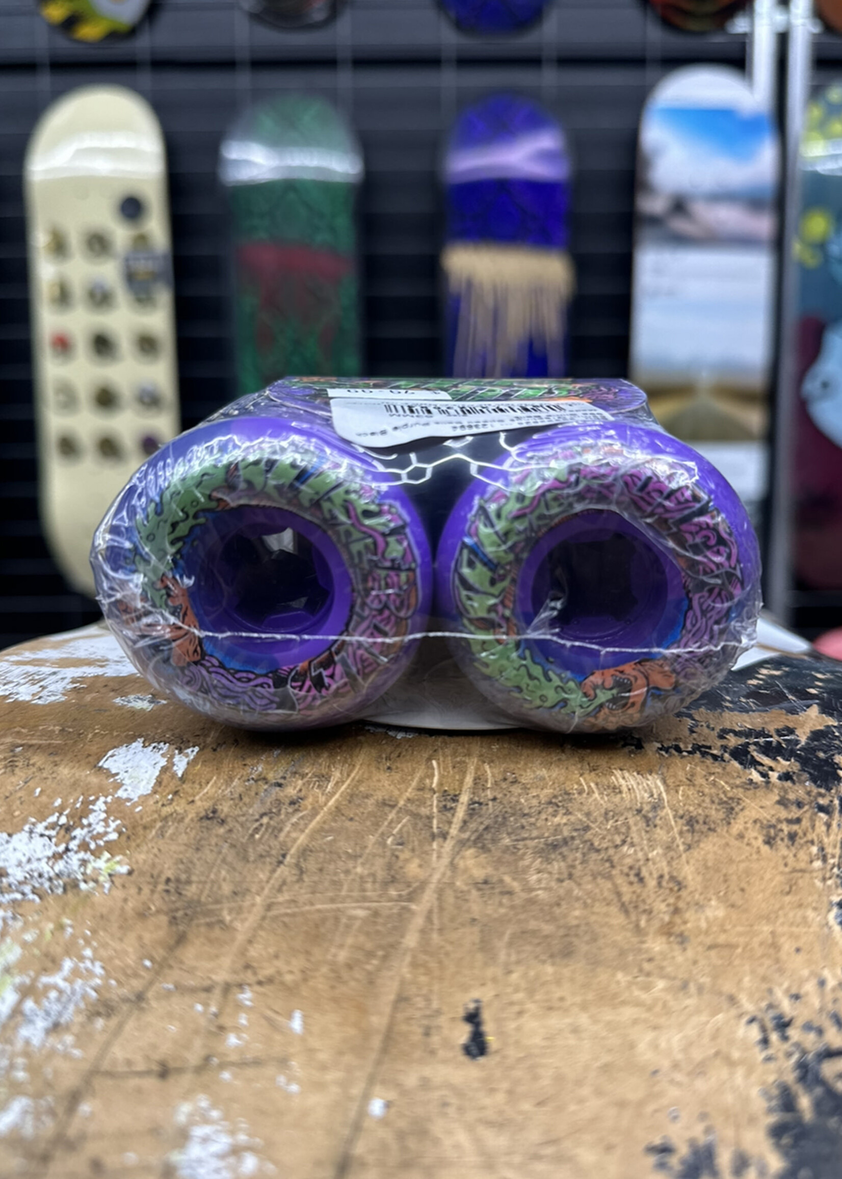 Slime Balls SLIME BALLS - Greetings Purple/Black Wheels - 53mm 99a