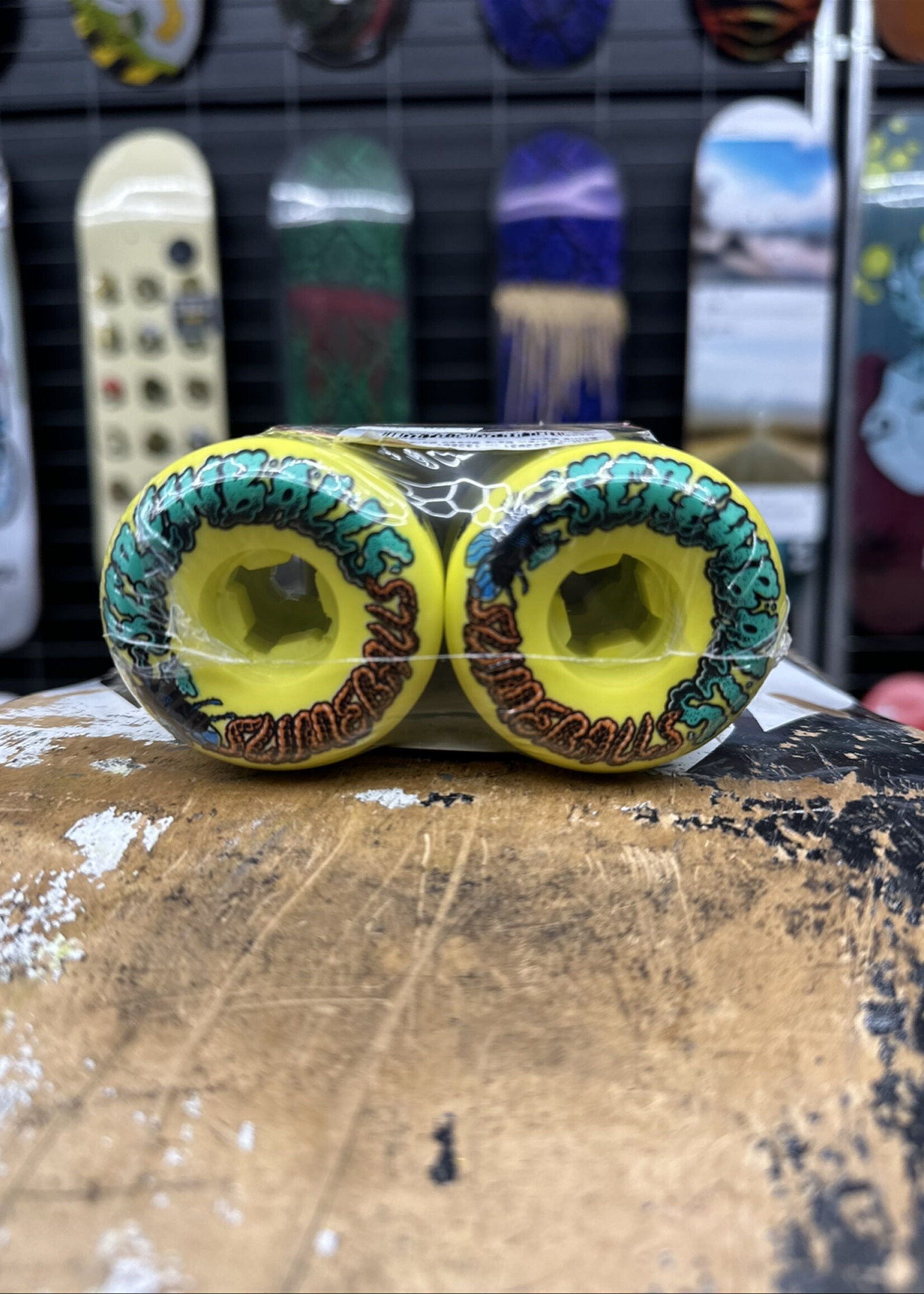 Slime Balls SLIME BALLS - Screwballs Yellow - 54mm 99a