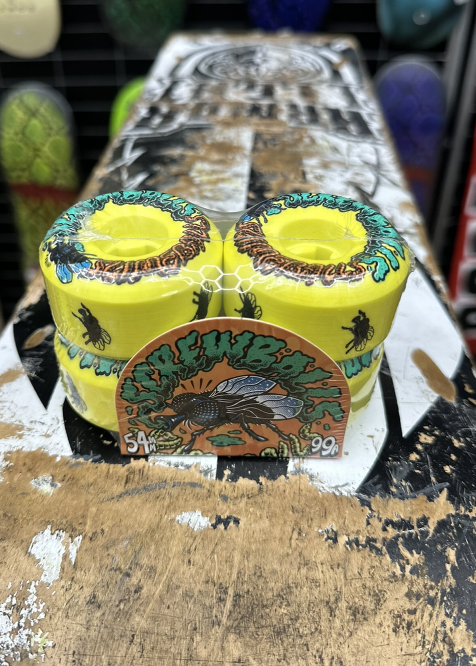 Slime Balls SLIME BALLS - Screwballs Yellow - 54mm 99a