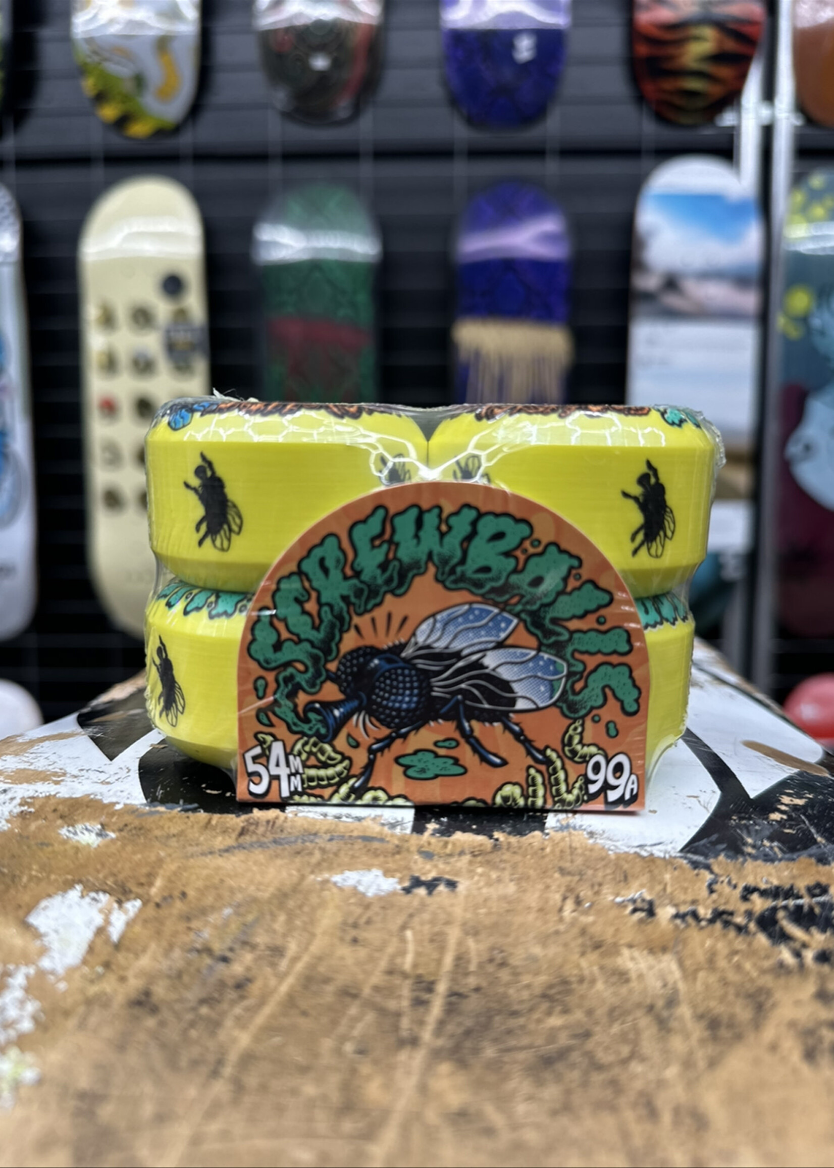 Slime Balls SLIME BALLS - Screwballs Yellow - 54mm 99a