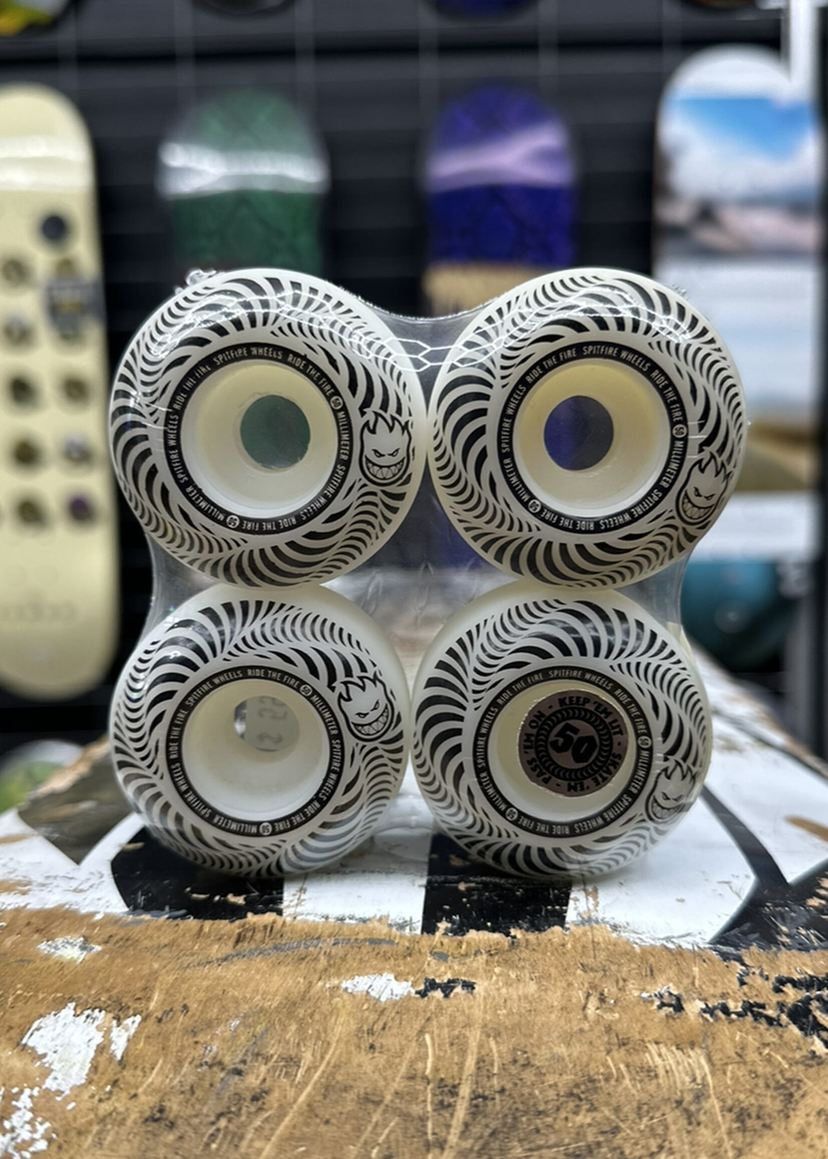 Spitfire Wheels SPITFIRE WHEELS - Flashpoint Classic Natural - 50mm 99a