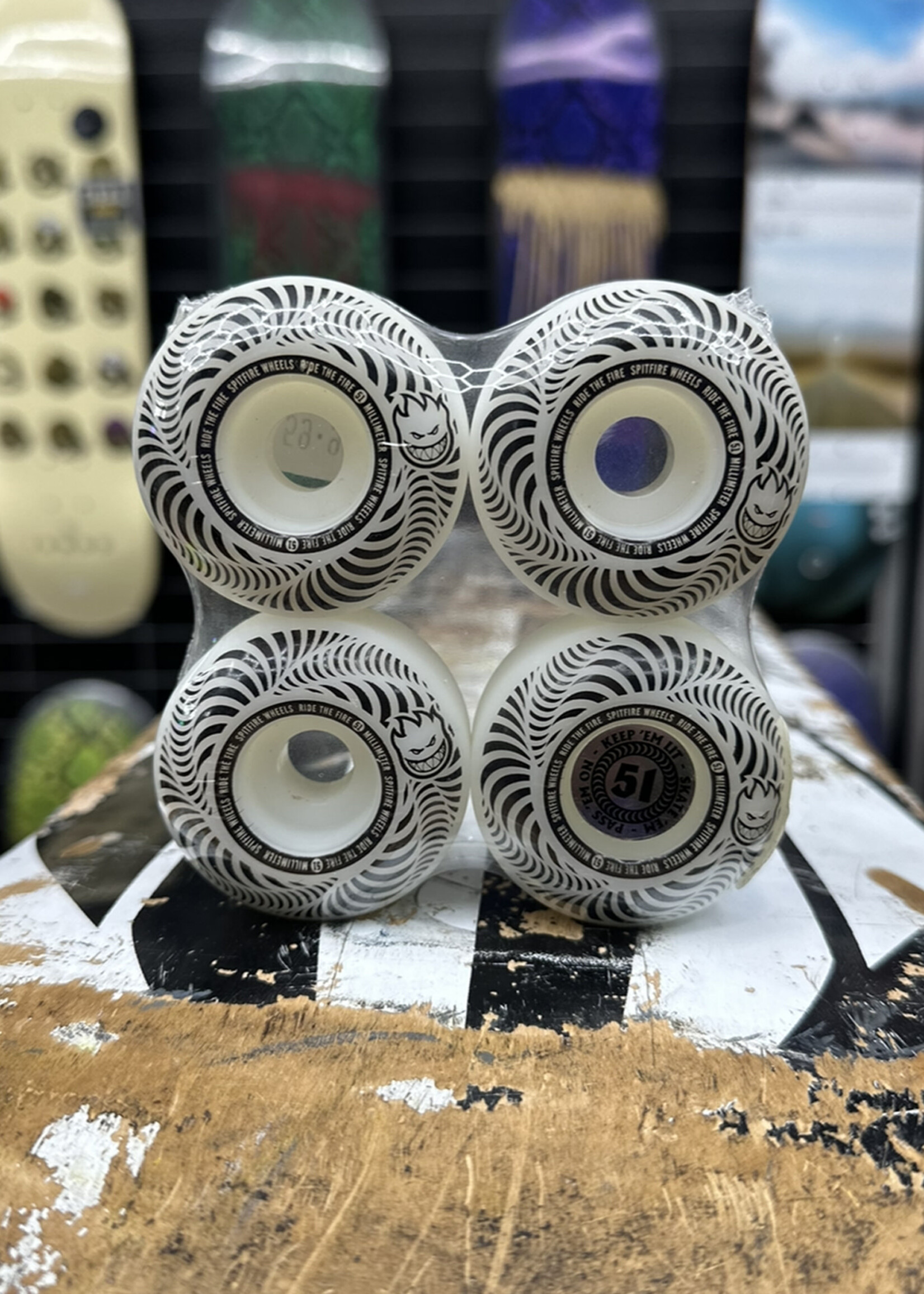 Spitfire Wheels SPITFIRE WHEELS - Flashpoint Classic Natural - 51mm 99a