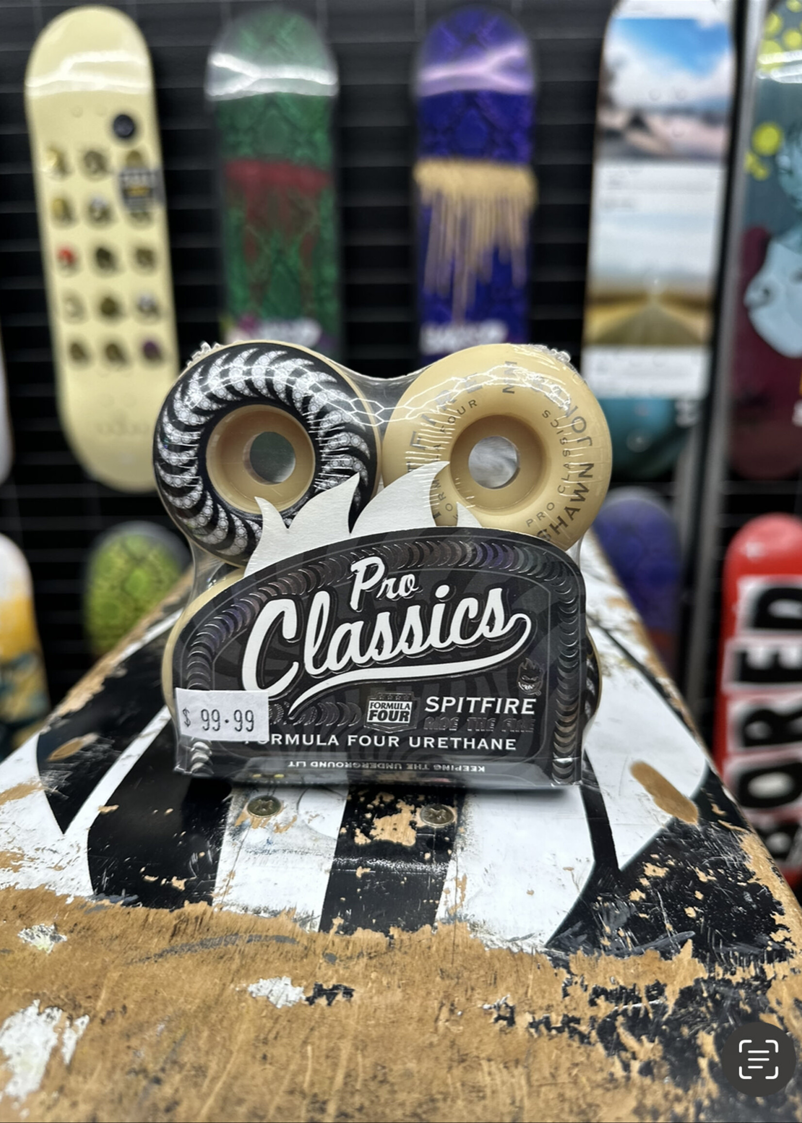 Spitfire Wheels SPITFIRE WHEELS - Formula Four Tyshawn Jones Diamonds Pro Classic - 52mm 99a