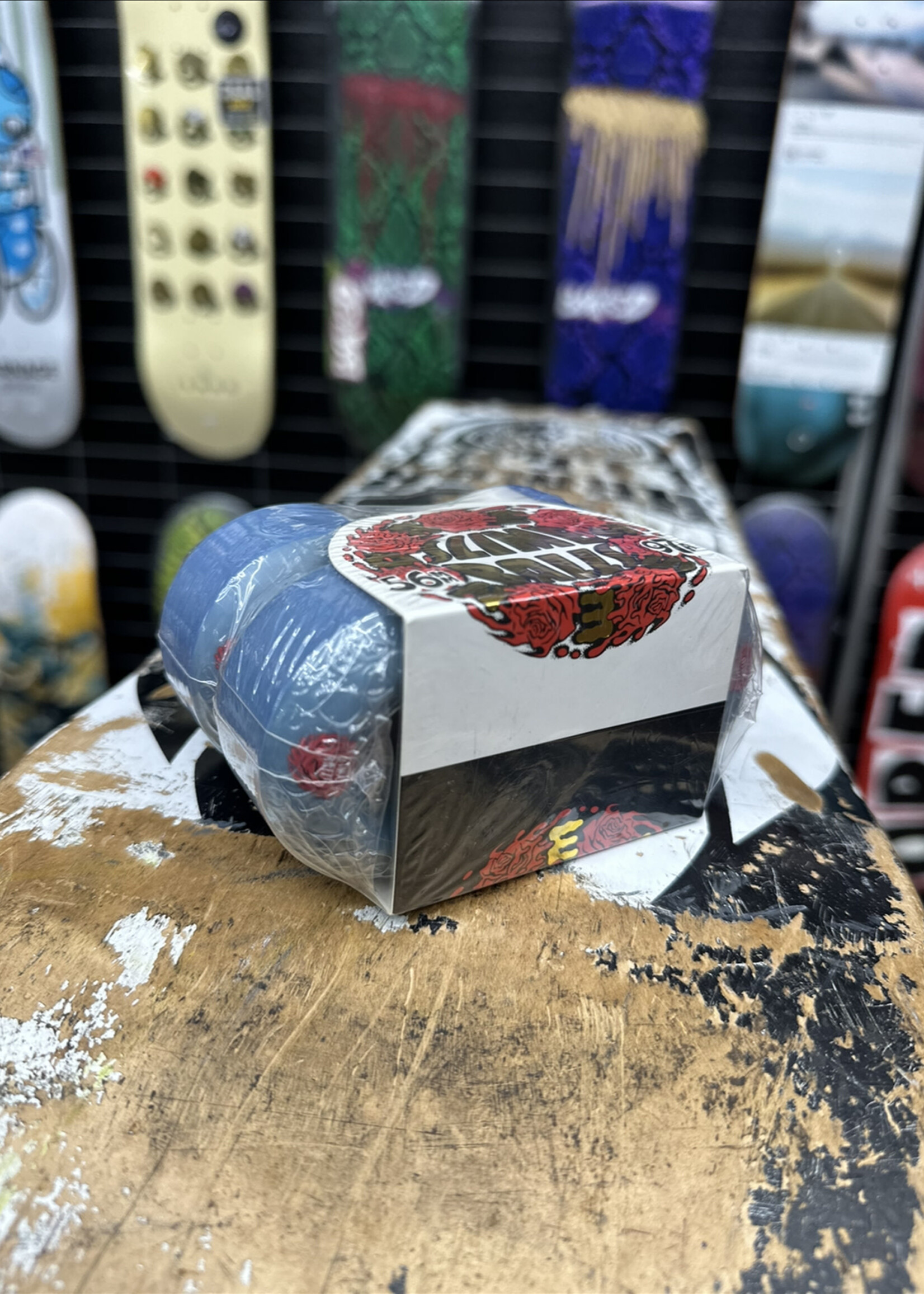 Slime Balls SLIME BALLS - Vomit Mini Eric Dressen White/Blue/Black - 56mm 97a