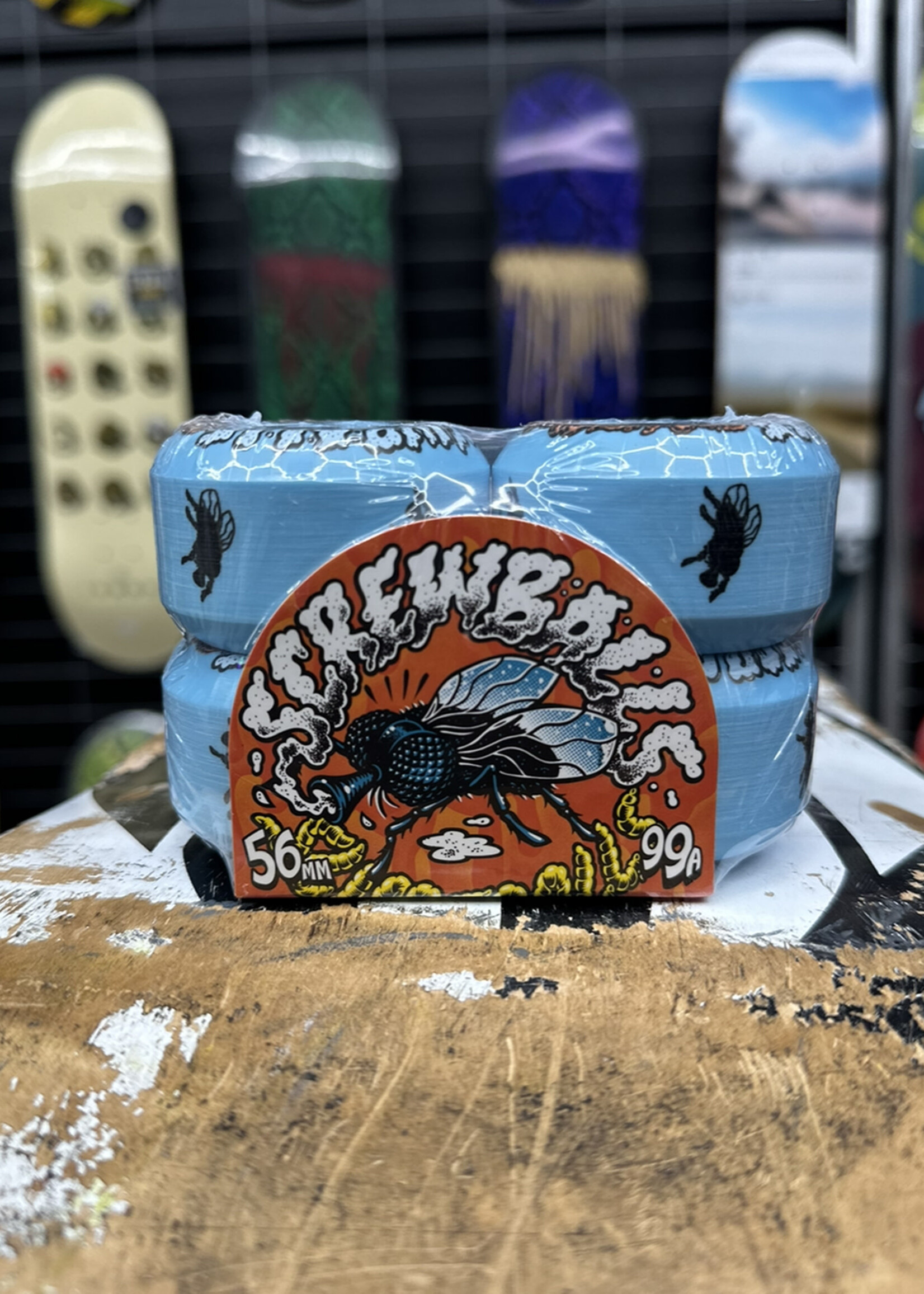 Slime Balls SLIME BALLS - Screwballs Blue - 56mm 99a