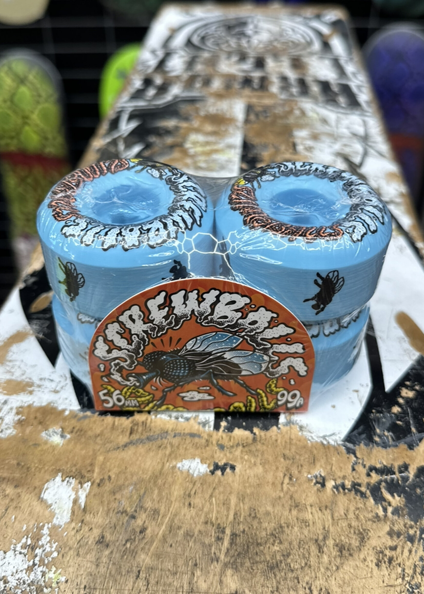 Slime Balls SLIME BALLS - Screwballs Blue - 56mm 99a