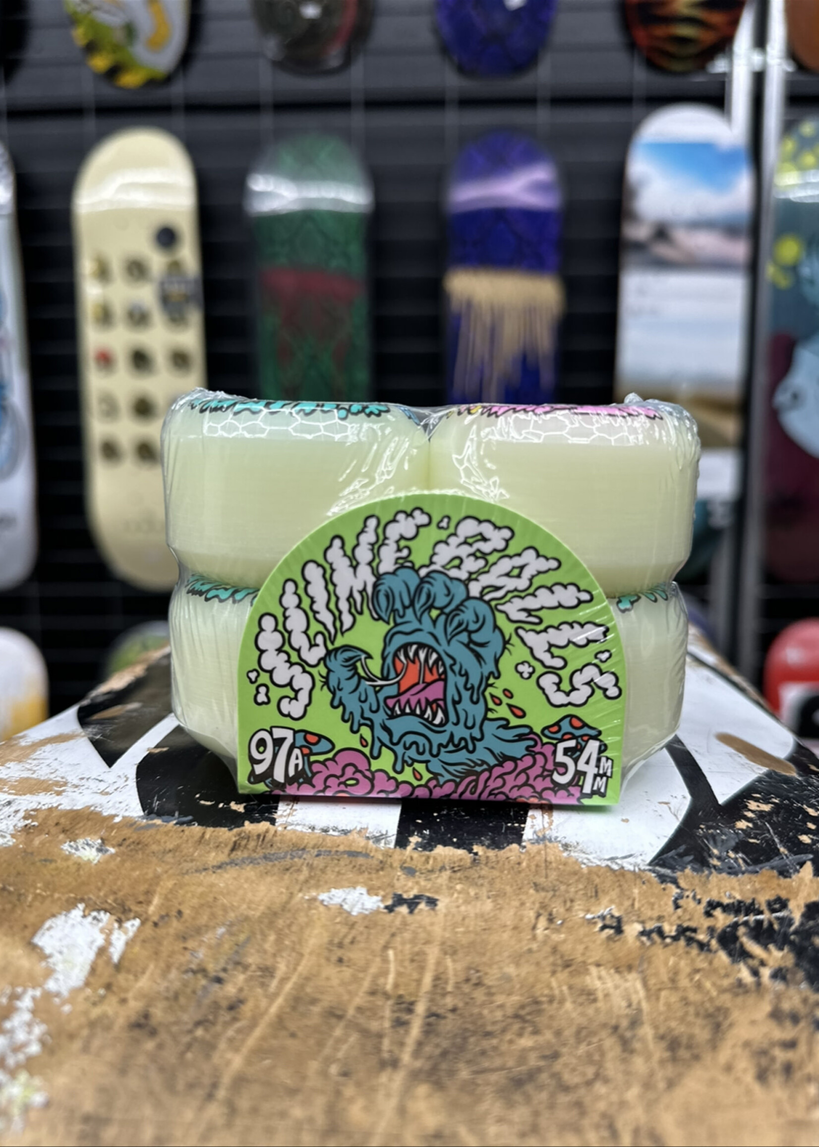 Slime Balls SLIME BALLS - Mini Vomit White - 54mm 97a