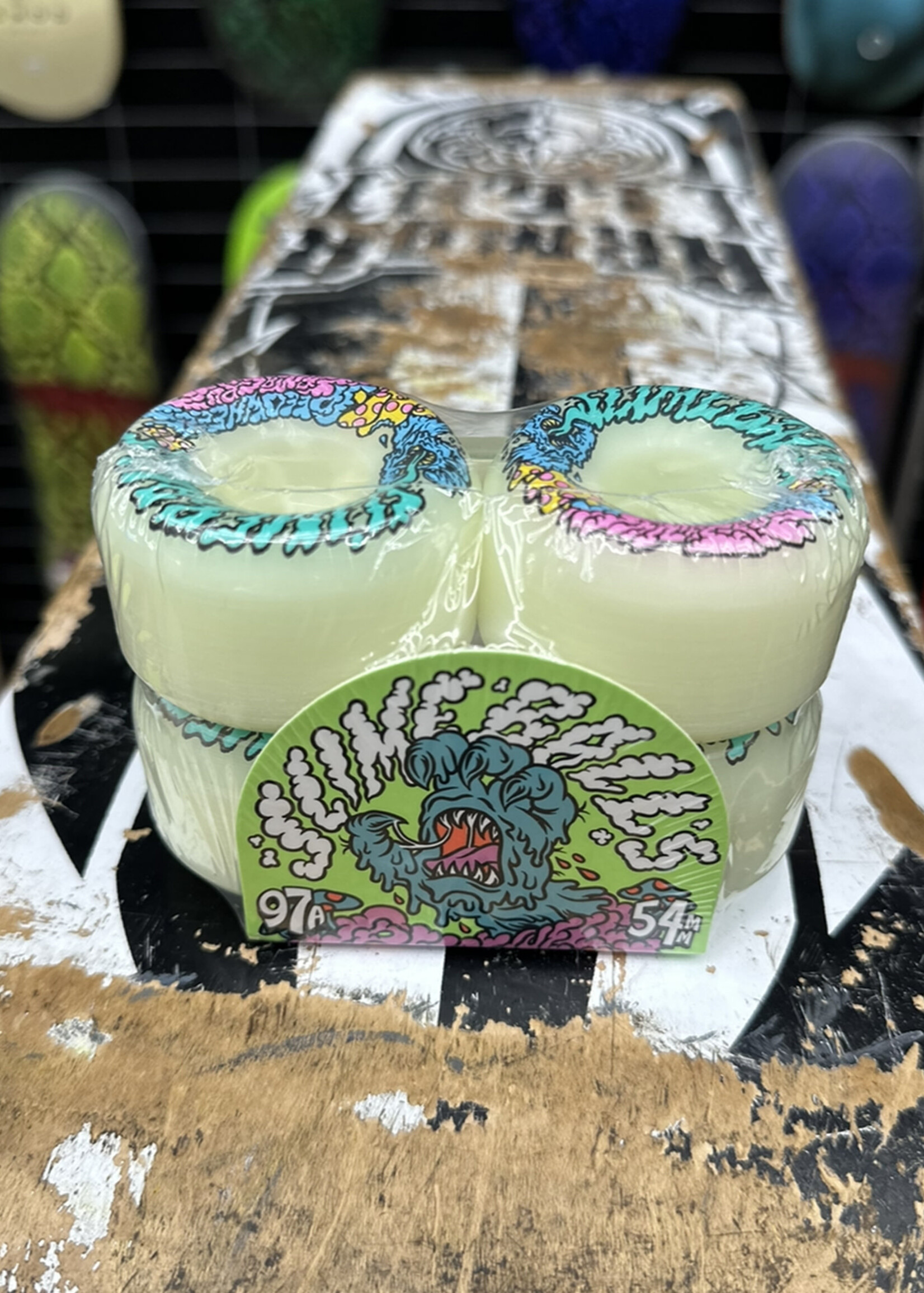 Slime Balls SLIME BALLS - Mini Vomit White - 54mm 97a