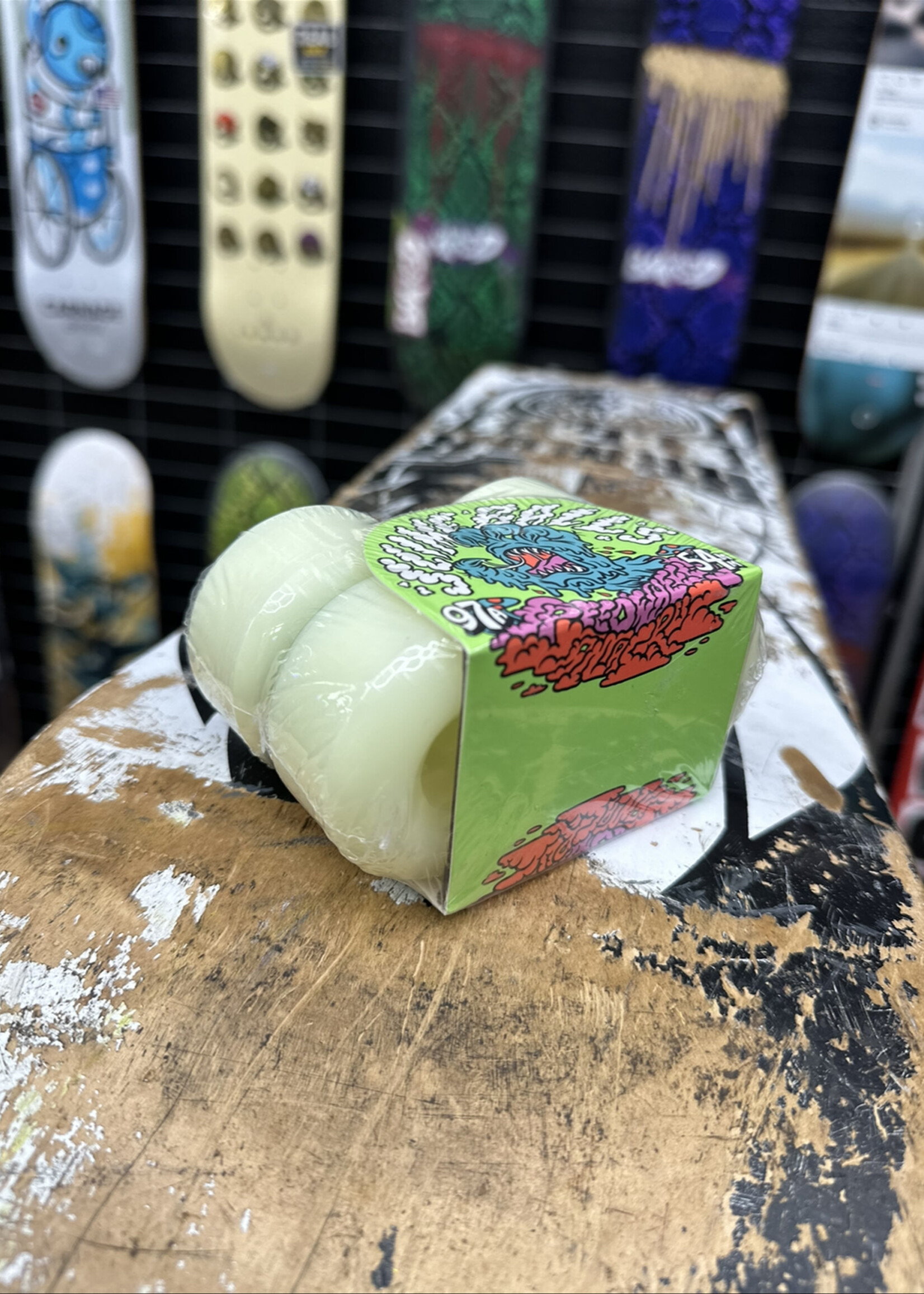 Slime Balls SLIME BALLS - Mini Vomit White - 54mm 97a