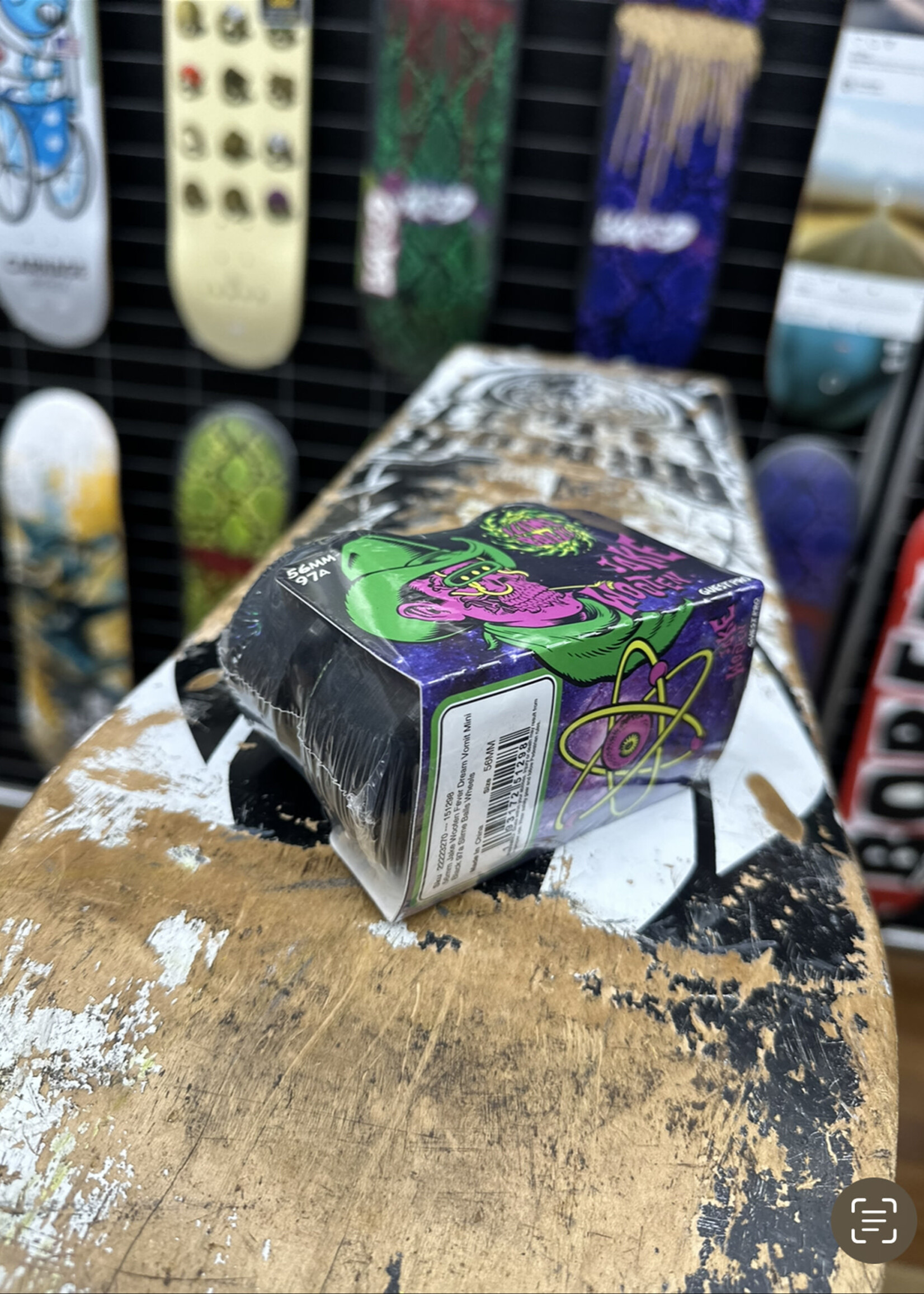 Slime Balls SLIME BALLS - Jake Wooten Guest Pro Fever Dream Vomit Wheels - 56mm 97a