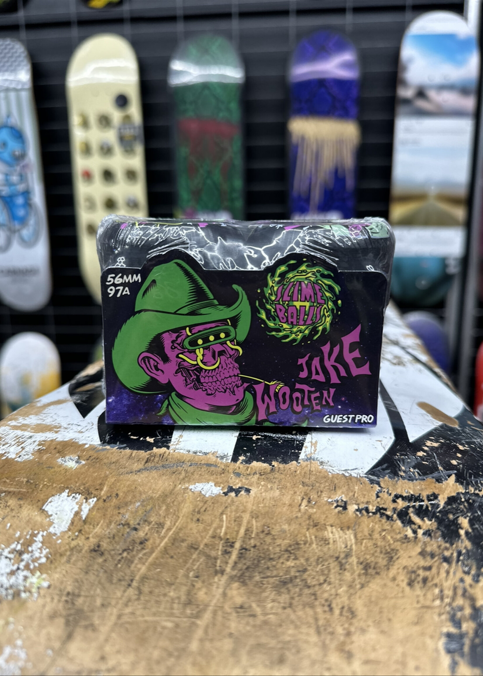 Slime Balls SLIME BALLS - Jake Wooten Guest Pro Fever Dream Vomit Wheels - 56mm 97a
