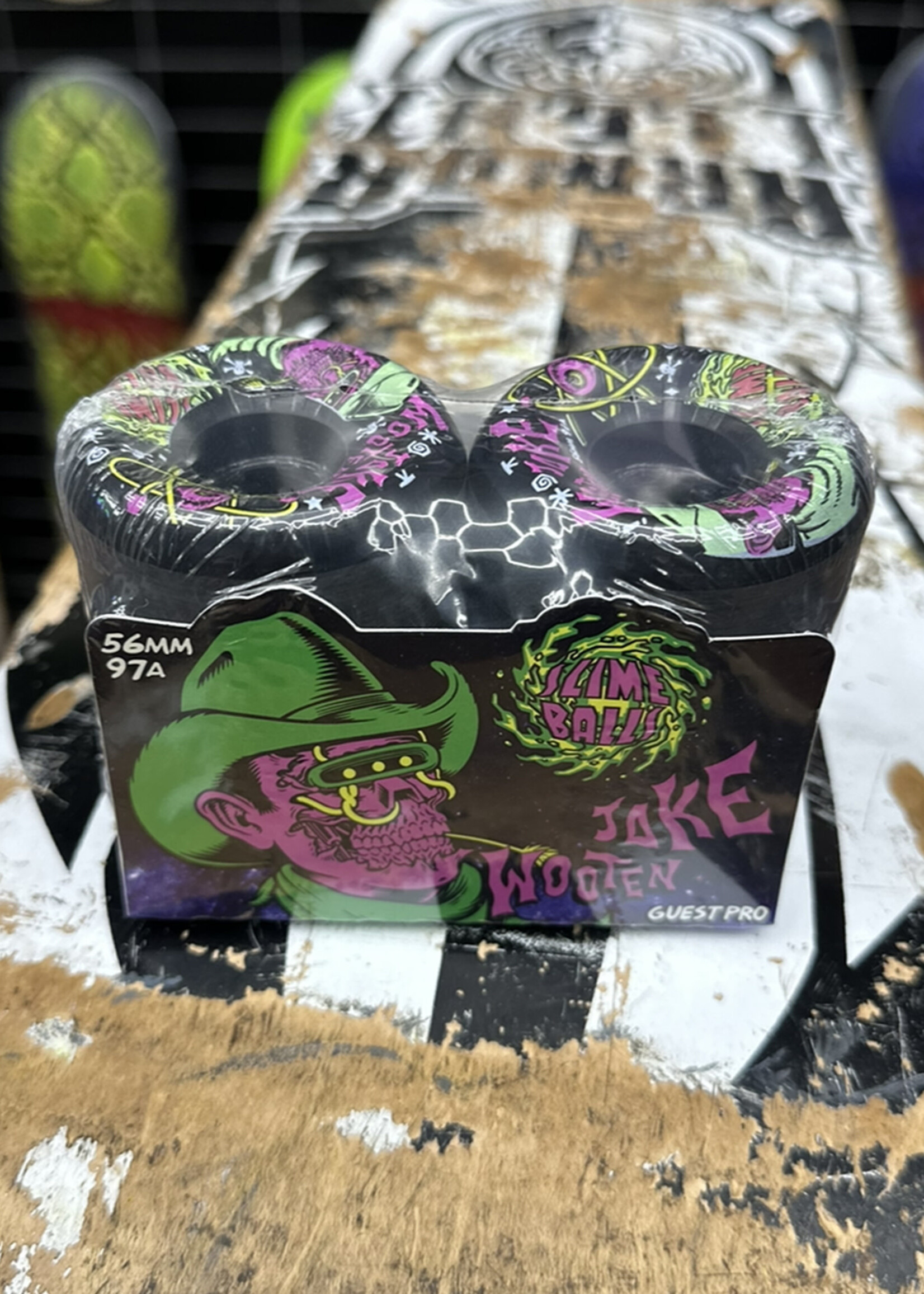Slime Balls SLIME BALLS - Jake Wooten Guest Pro Fever Dream Vomit Wheels - 56mm 97a