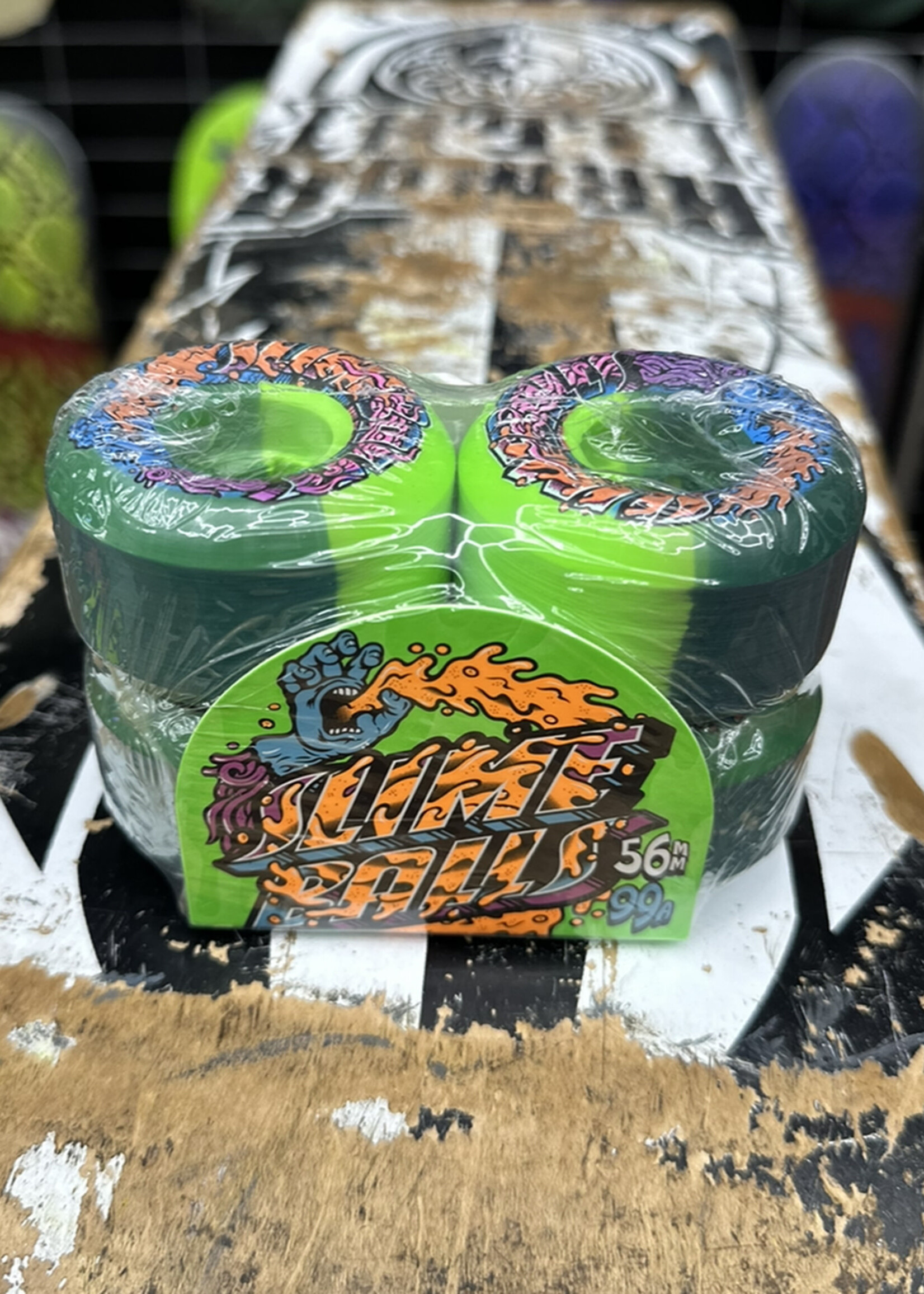 Slime Balls SLIME BALLS - Greetings Green/Green Black - 56mm 99a