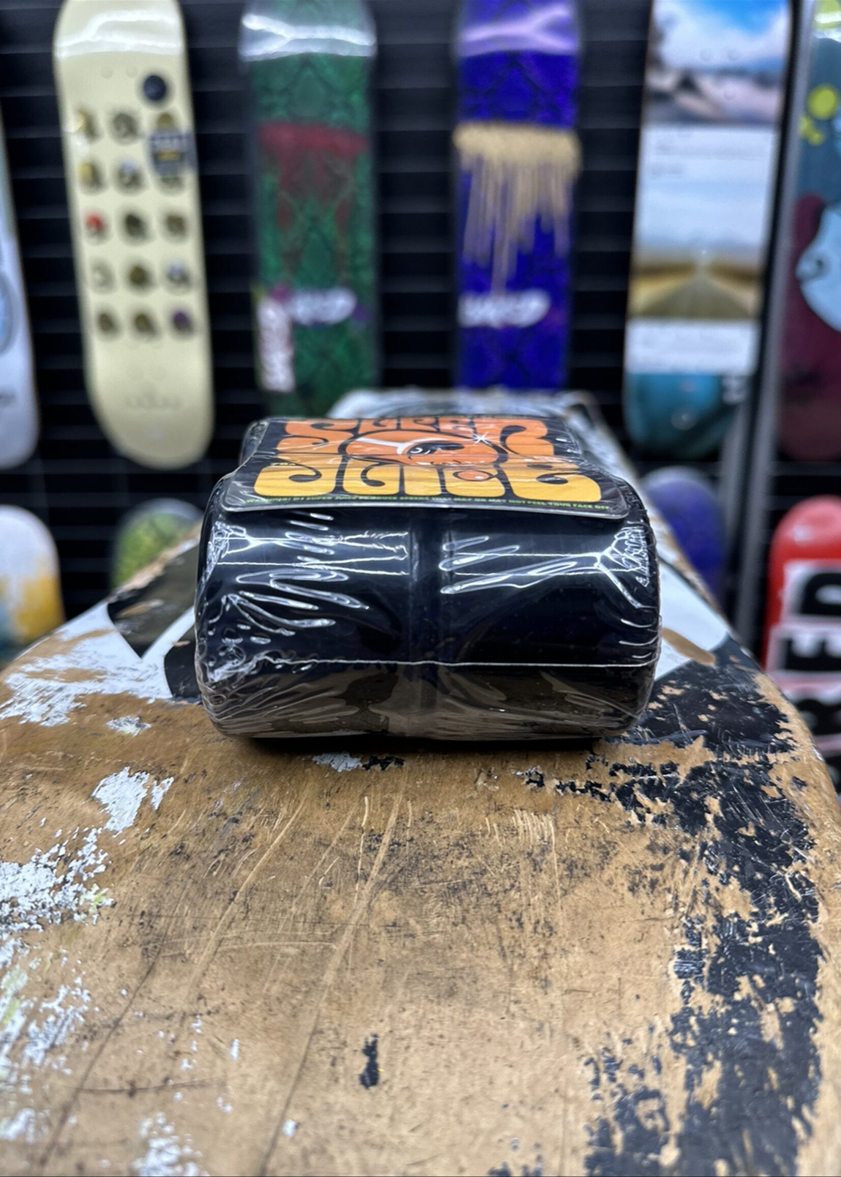 OJ's Wheels OJ WHEELS - Mini Super Juice Black/Orange - 55mm 78a