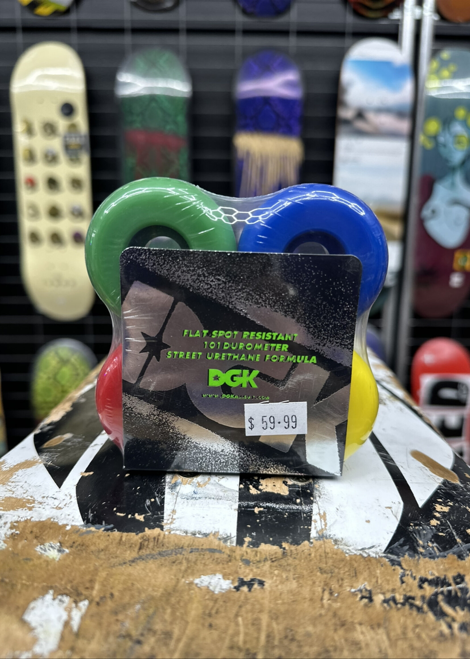 DGK DGK - Multi-Colour Drizzle Wheels - 52mm 101a