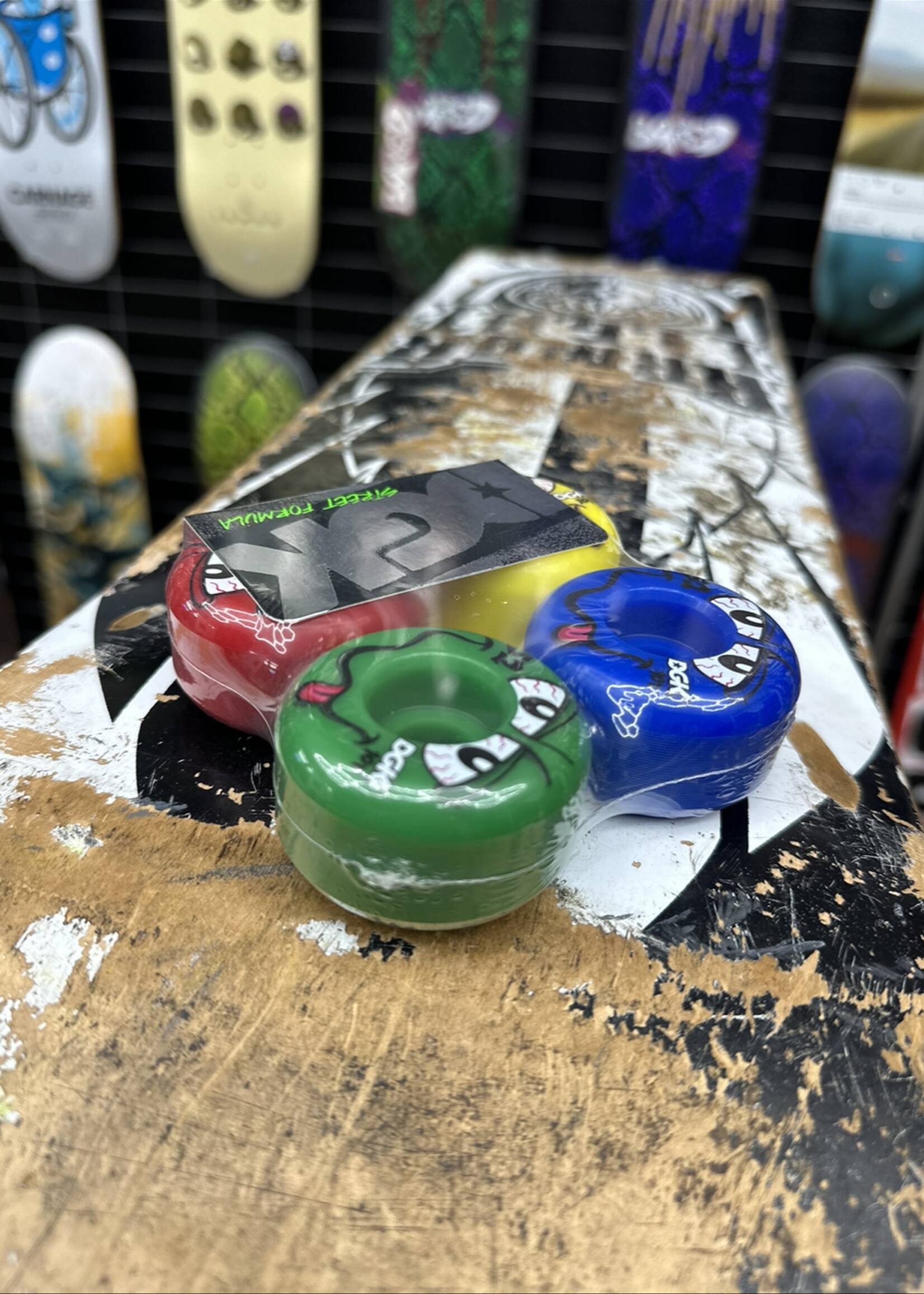 DGK DGK - Multi-Colour Drizzle Wheels - 52mm 101a
